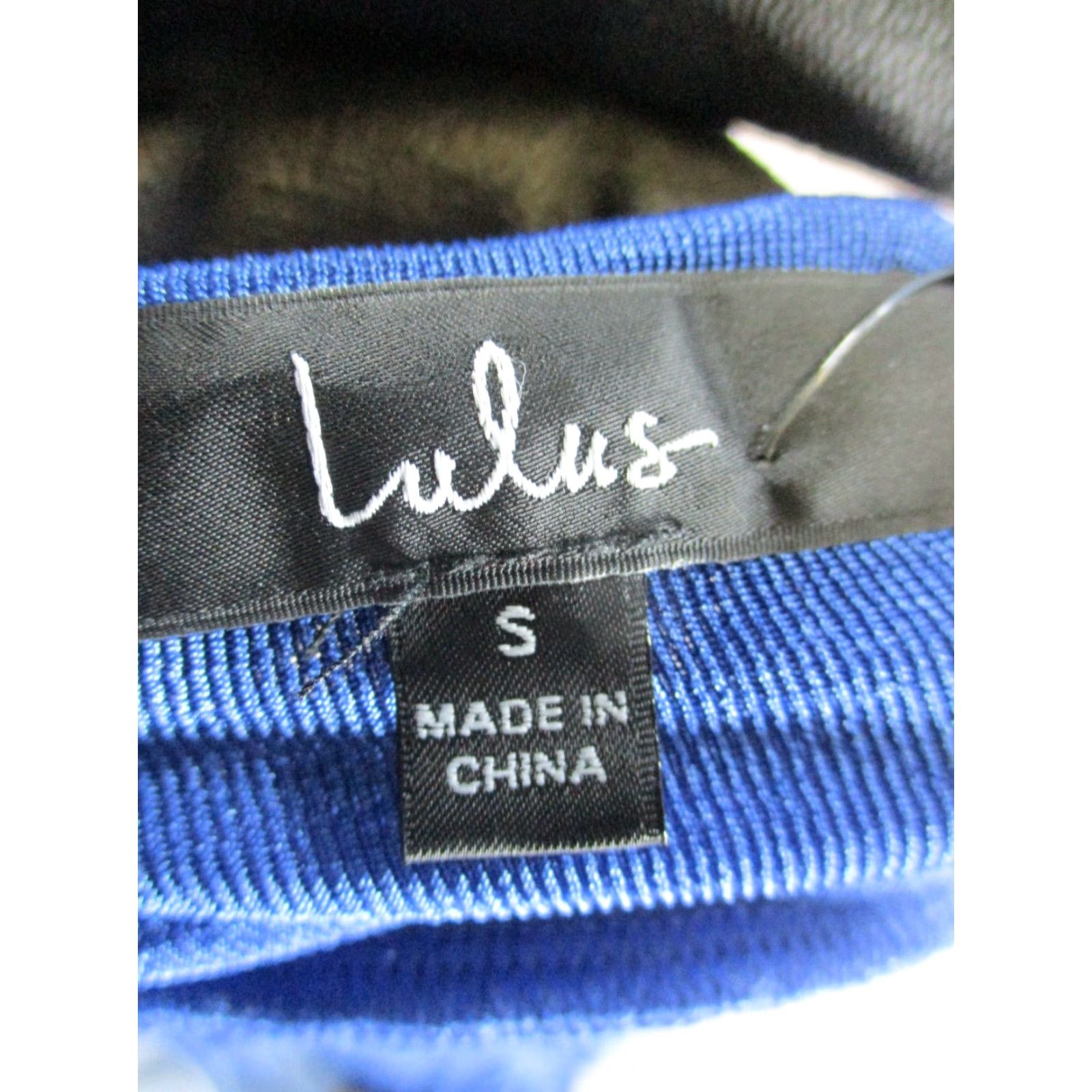 Lulus Lulus Dress Small Blue Halter Womens Size S / US 4 / IT 40 - 4 Thumbnail