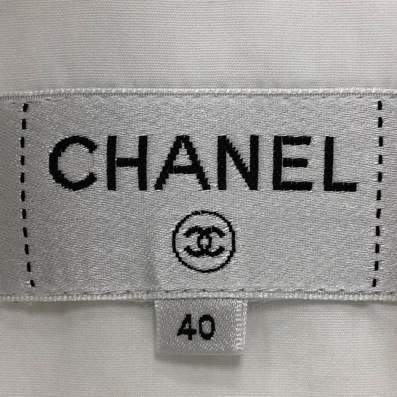 Chanel Chanel 17P black bock tie white shirt Size S / US 4 / IT 40 - 3 Thumbnail