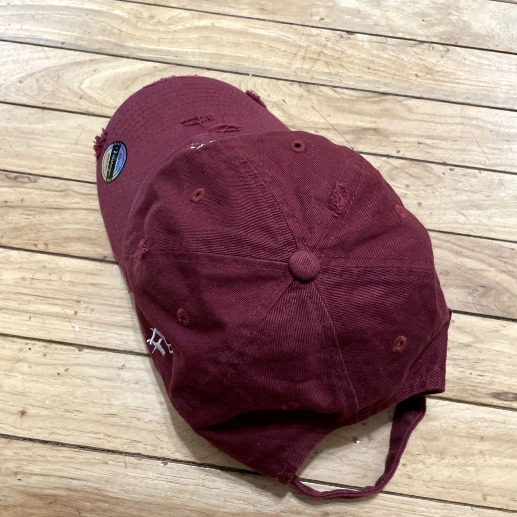 Vintage VINTAGE Kbethos Hat More than a Barber Stylist Cap Baseball Cap Mens One Size Red Thrash NEW Size ONE SIZE - 3 Thumbnail