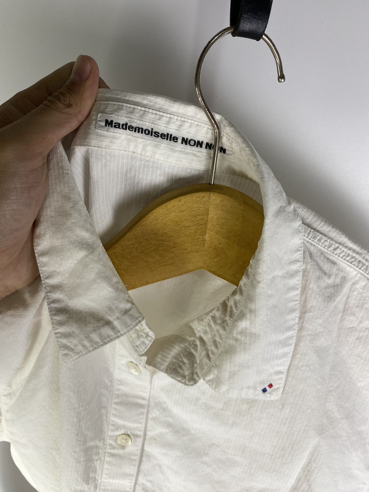 Issey Miyake × Japanese Brand × Mademoiselle Non Non shirt mademoiselle non non issey miyake Size US S / EU 44-46 / 1 - 4 Thumbnail