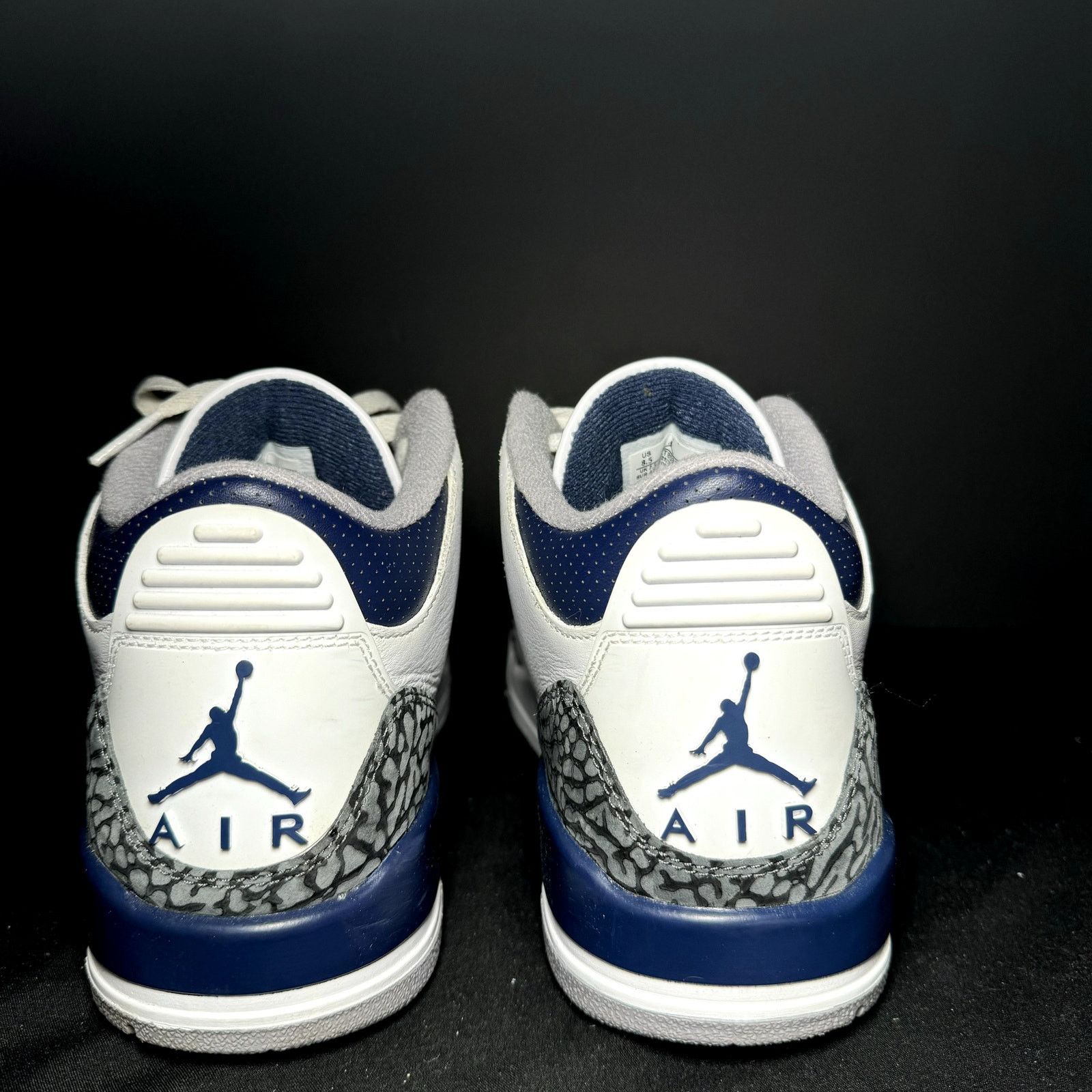 Jordan Brand × Nike Size 8.5 - Nike Air Jordan 3 Retro Midnight Navy Men's Shoes Size US 8.5 / EU 41-42 - 6 Thumbnail