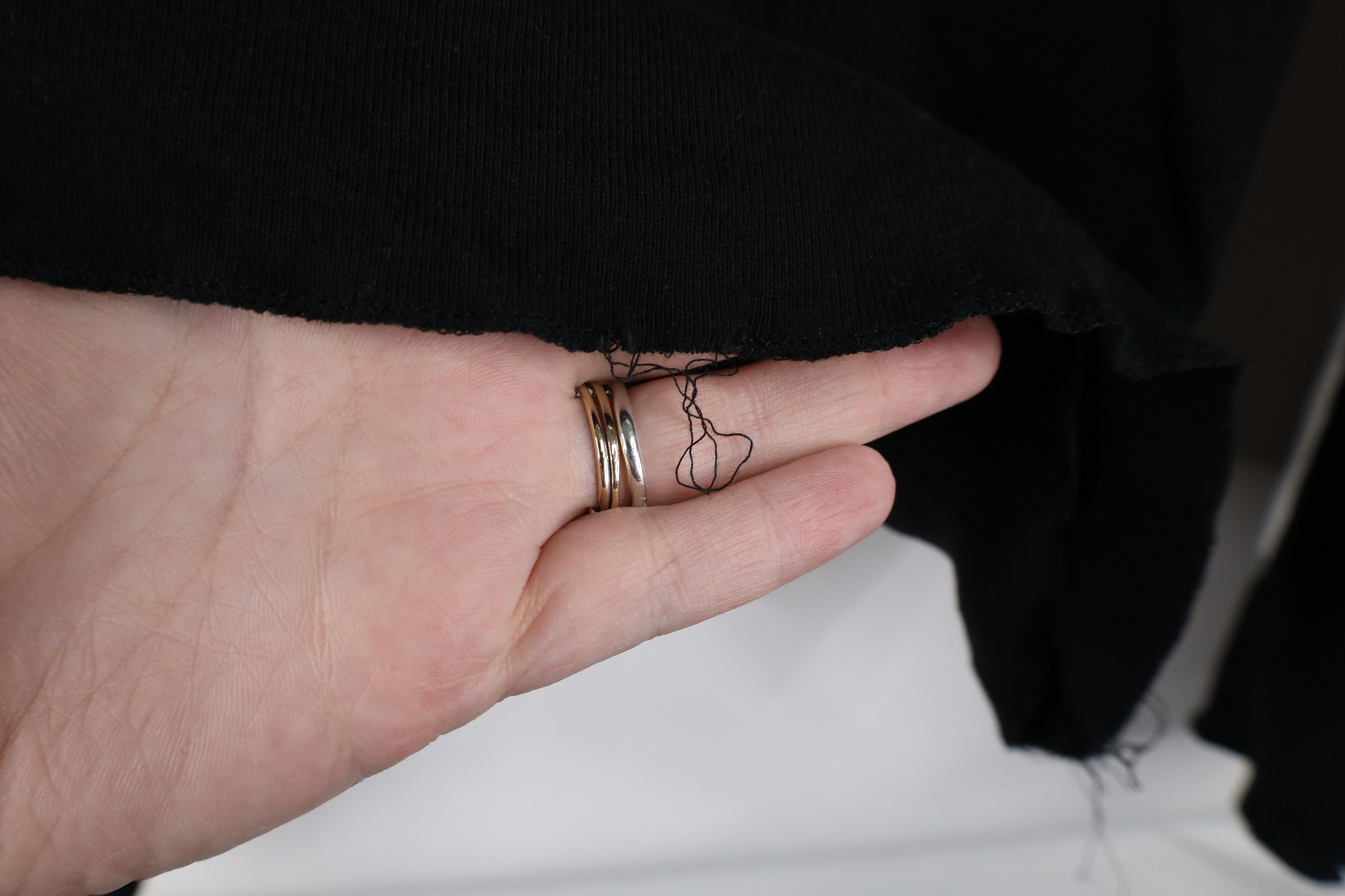 Ralph Lauren × Vintage Vintage Ralph Lauren Ribbed Knit Turtleneck T-Shirt Black Size L / US 10 / IT 46 - 7 Thumbnail
