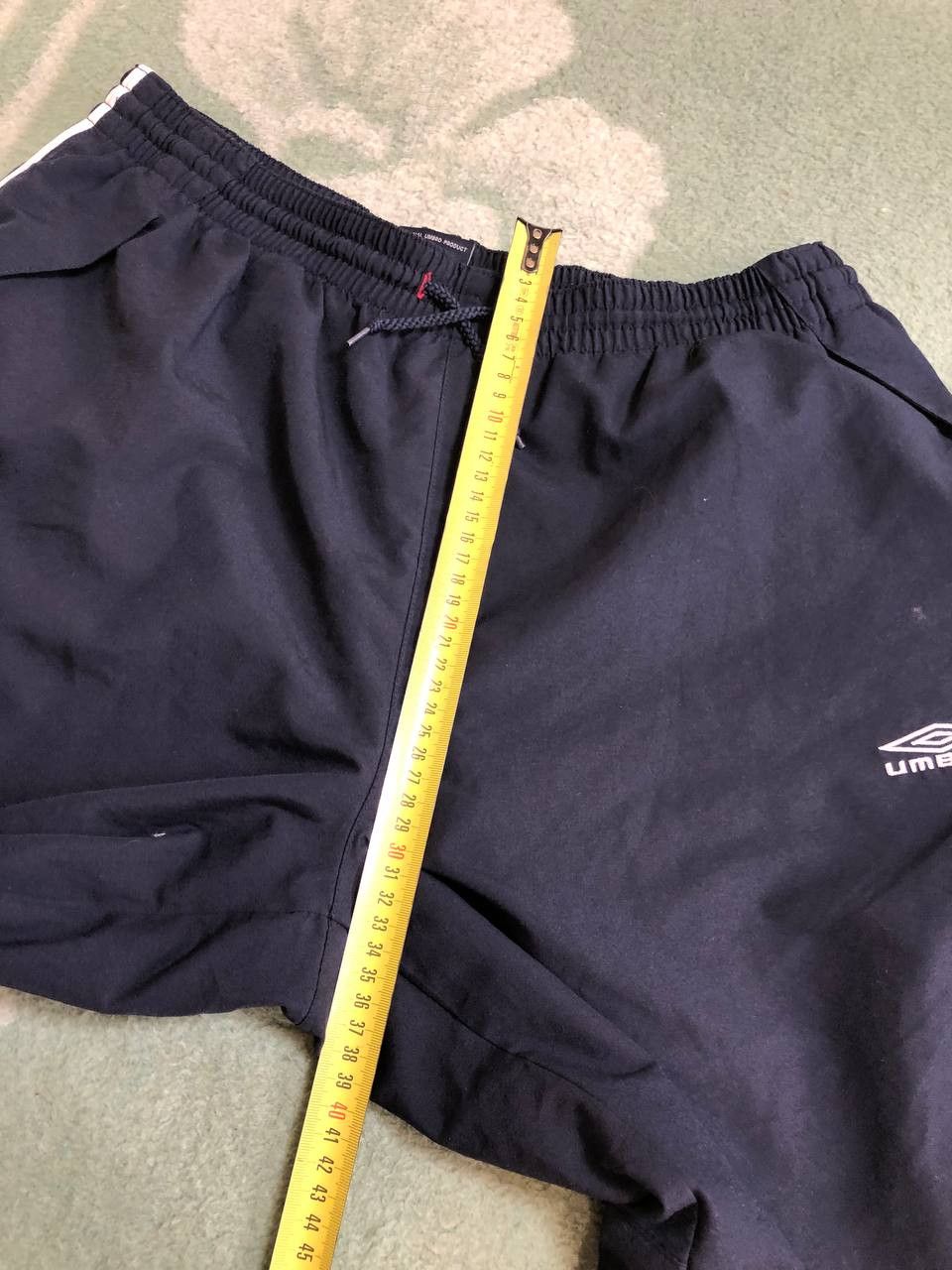 Umbro Umbro Men’s Vintage Spell Out Navy Sports Shorts Size US 34 / EU 50 - 10 Thumbnail