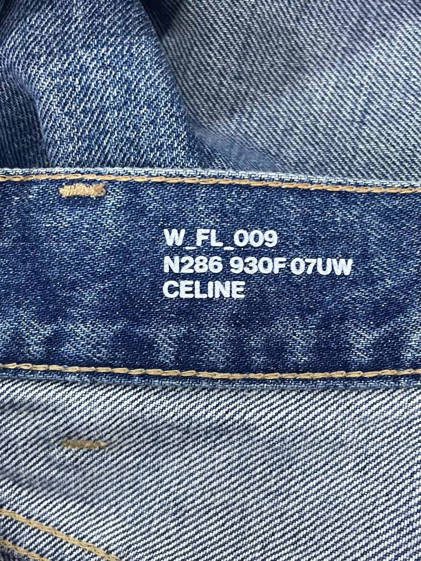 Celine Celine Dylan Triomphe Chain Jeans 27 Classic Fit Size 27" / US 4 / IT 40 - 4 Thumbnail