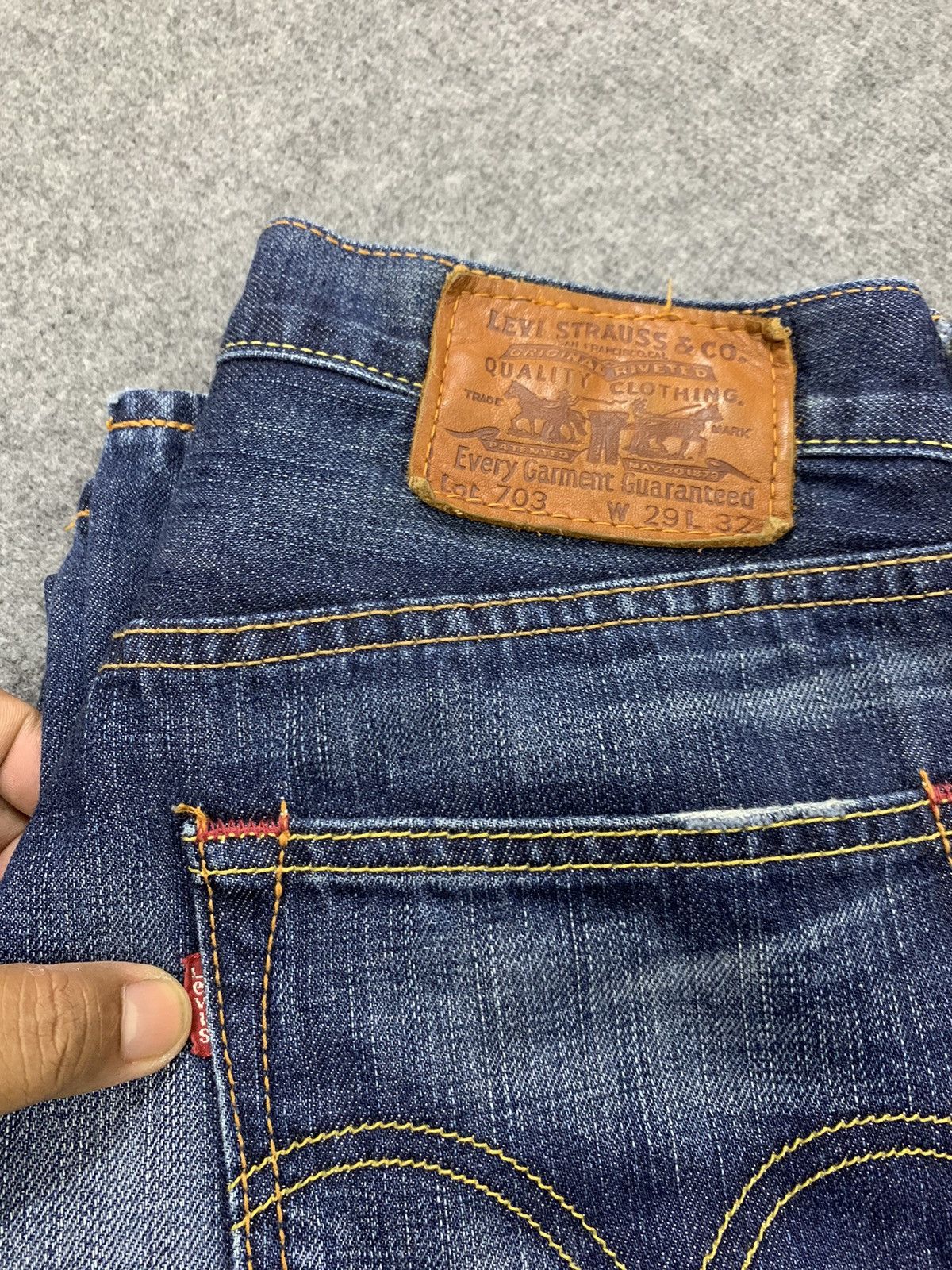 Levi's Faded Levi's 703 mud wash. Size US 30 / EU 46 - 12 Thumbnail