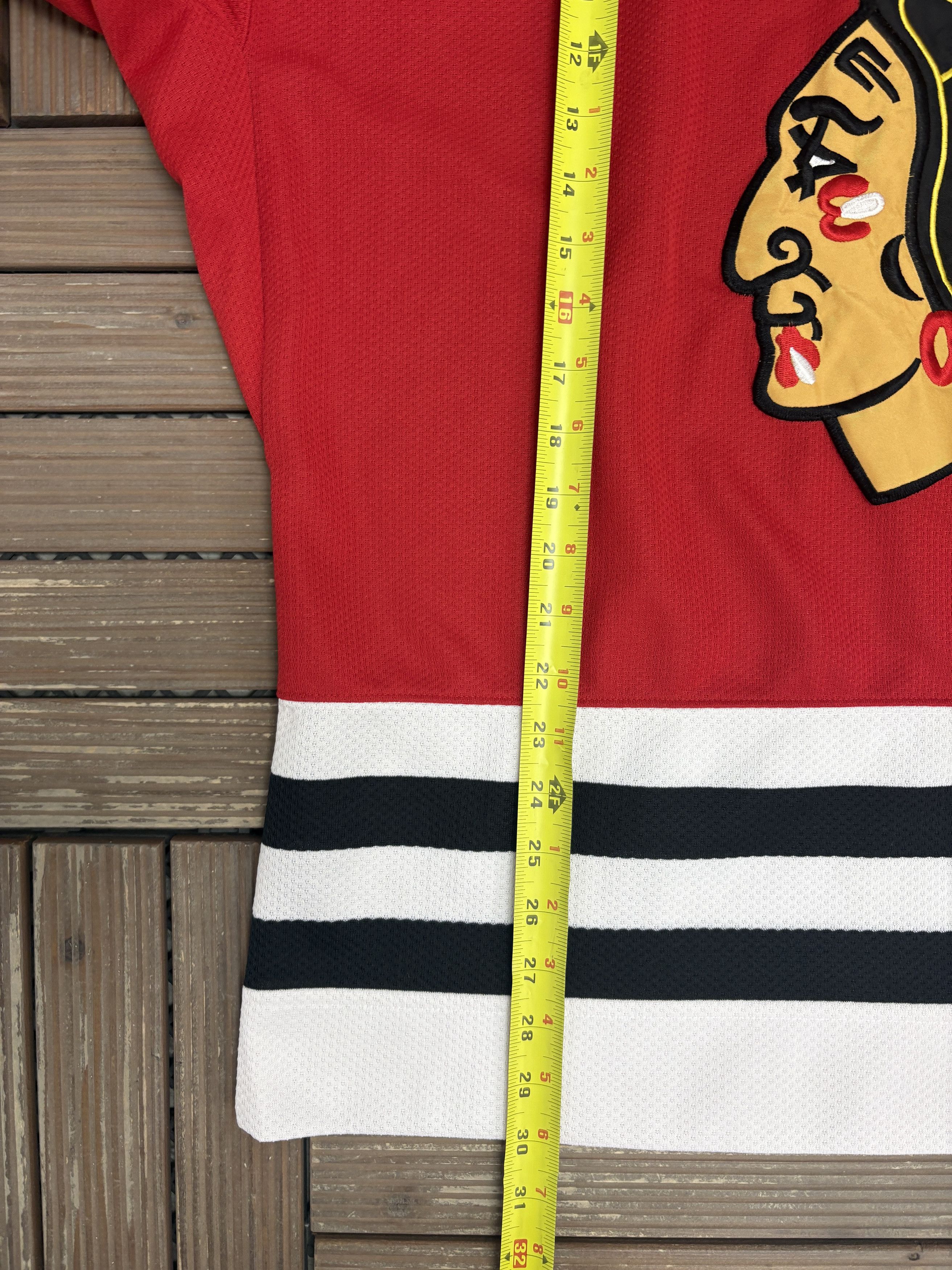 Starter Chicago Blackhawks Stitched Vintage Hockey Jersey Size US L / EU 52-54 / 3 - 8 Thumbnail