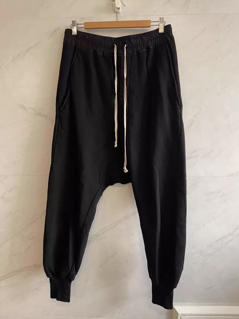 Rick Owens Classic Drop-Crotch Pants for Winter Size US 30 / EU 46 - 1 Thumbnail