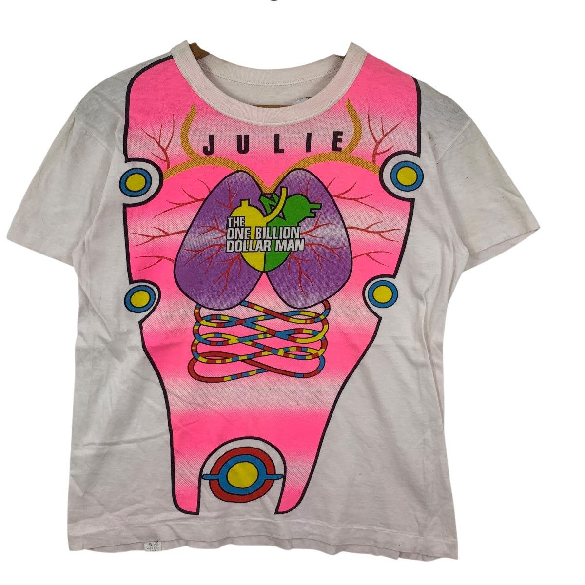 Band Tees Vintage 80’ KENJI SAWADA JULIE Fifth Column Glam Rock Tee Size S / US 4 / IT 40 - 5 Thumbnail