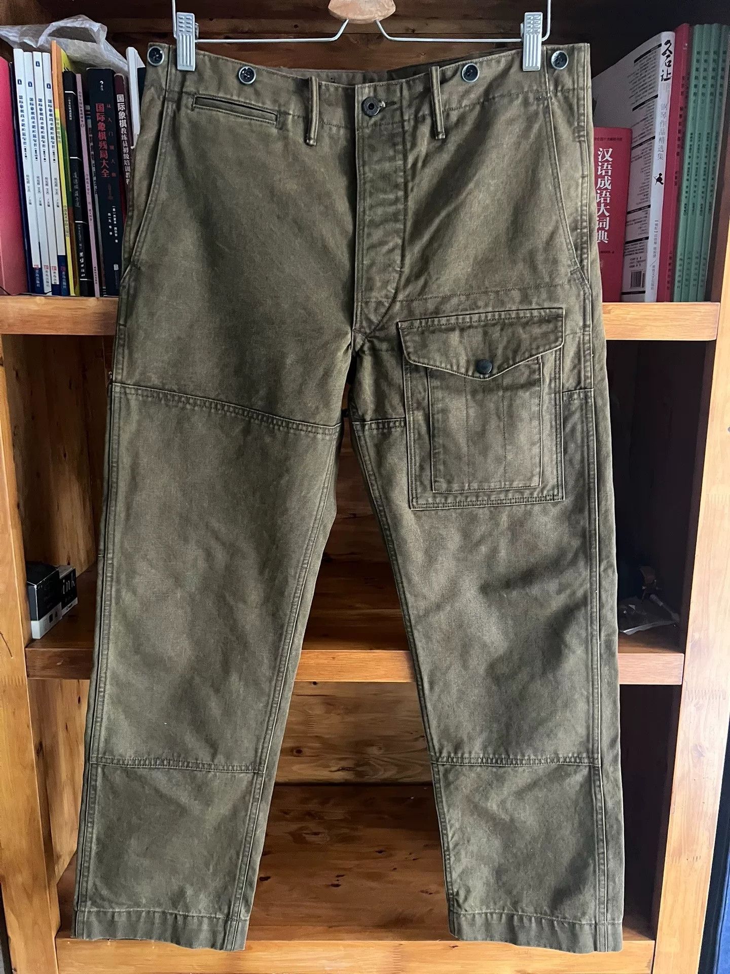 RRL Ralph Lauren Double RRL Vintage Canvas Work Overalls Size US 32 / EU 48 - 1 Thumbnail