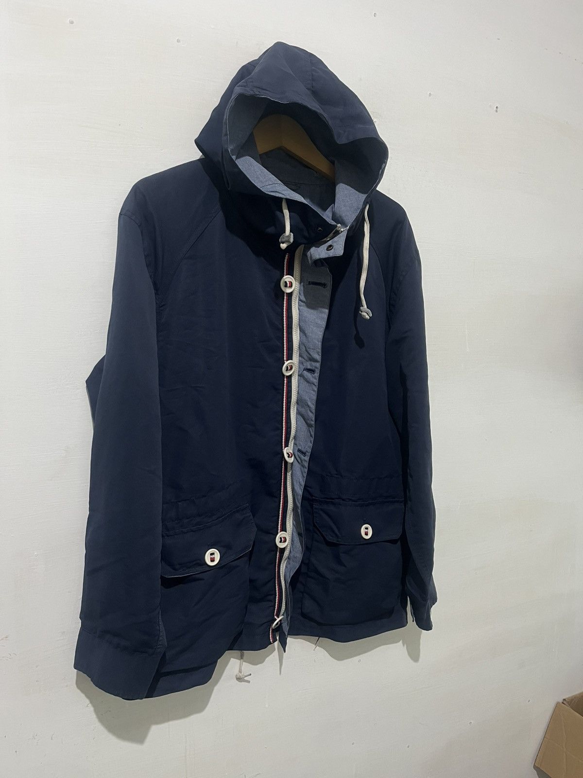 Japanese Brand Japanese piste Hooded Parka Jacket – Stylish & Lightweight! Size US XL / EU 56 / 4 - 7 Thumbnail