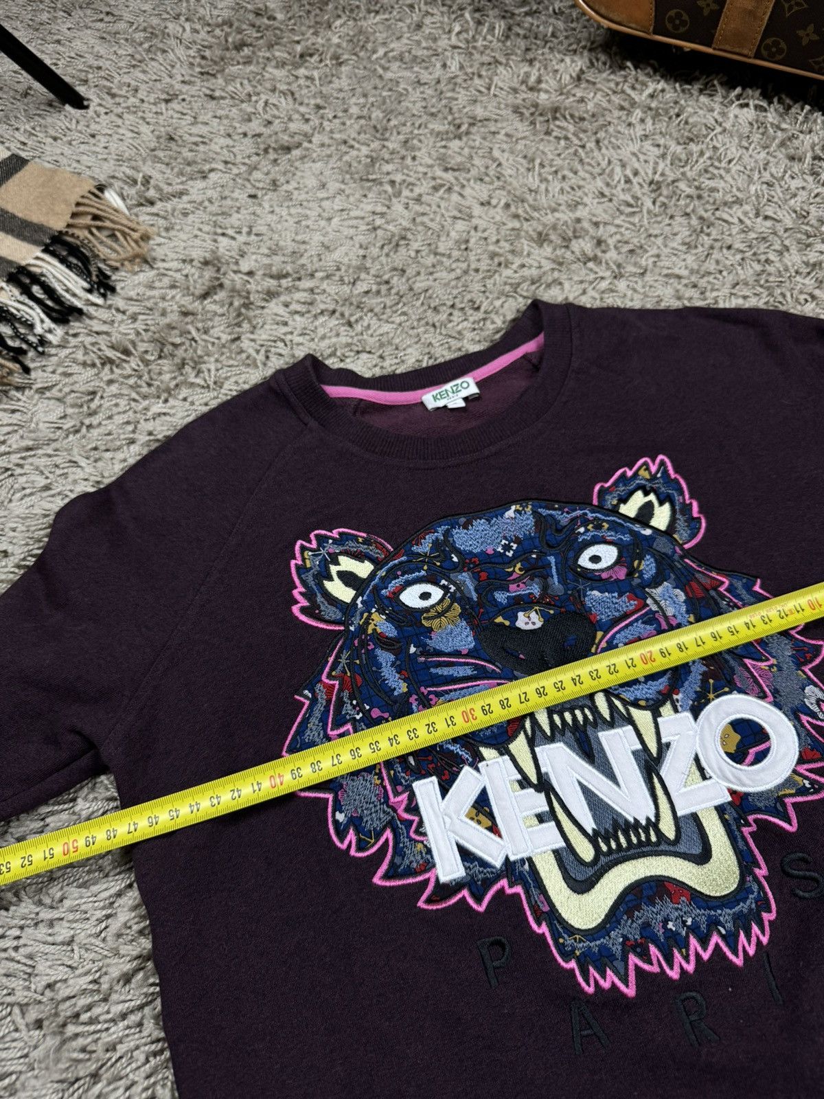 Kenzo Sweatshirt Kenzo Paris Tiger original luxury casual item Size S / US 4 / IT 40 - 4 Thumbnail