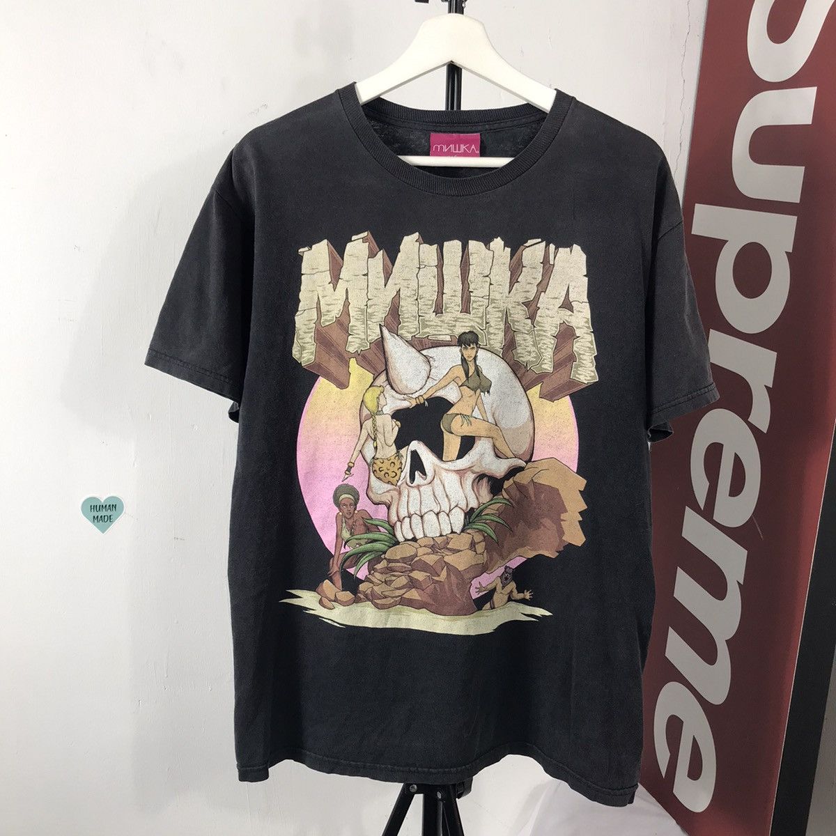 Japanese Brand PSYCHEDELIC SKULLS SEXY GIRLS MISHKA MNWKA Made in USA Size US M / EU 48-50 / 2 - 1 Thumbnail