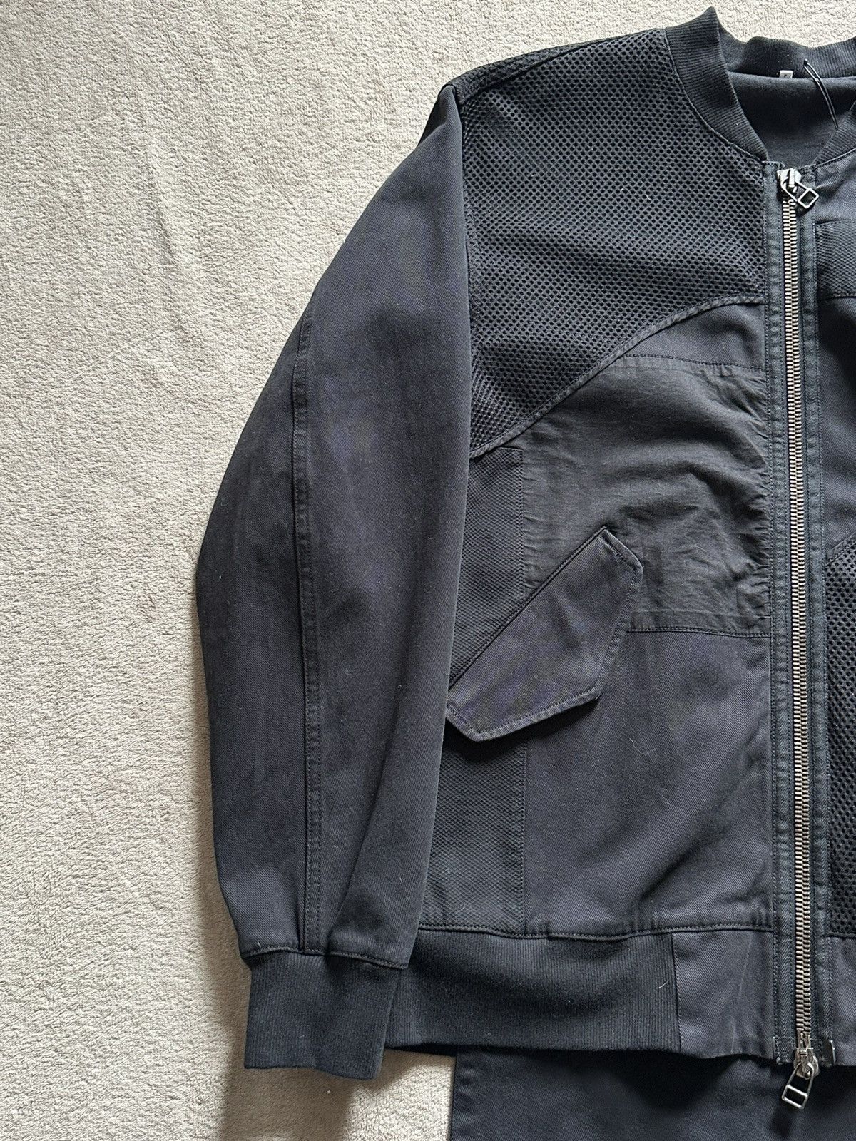 Helmut Lang Helmut Lang H01HM402 Patchwork Bomber Mesh/Straps Size Small Size US S / EU 44-46 / 1 - 16 Thumbnail