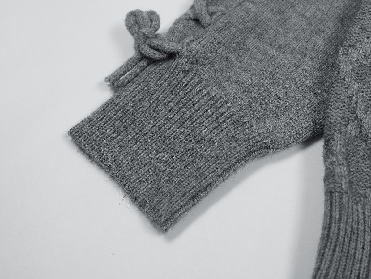 Japanese Brand × Vintage High Street Twisted Jacquard Weave Pullover Knitted Size US L / EU 52-54 / 3 - 5 Thumbnail