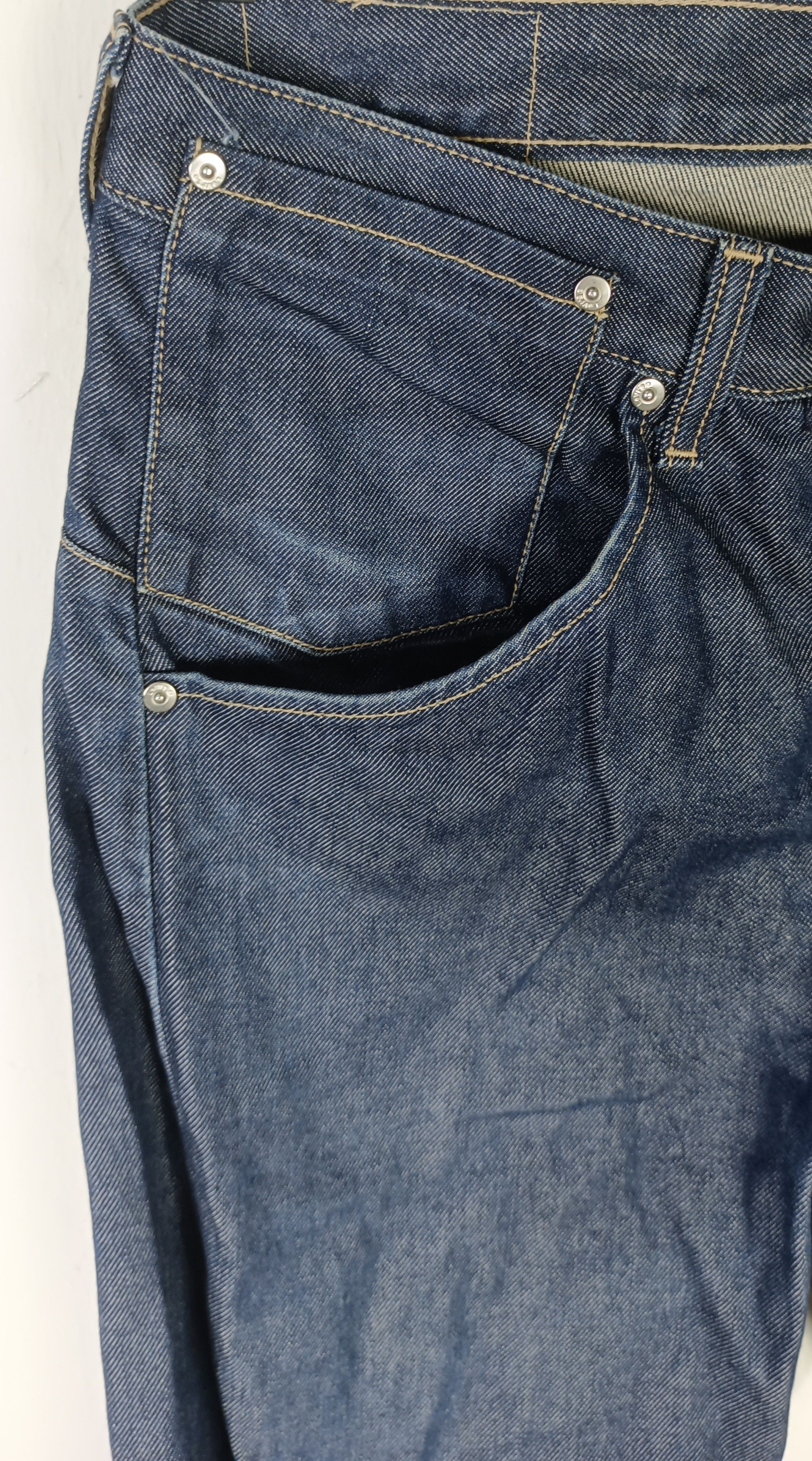 Indigo × Levi's × Levi's Vintage Clothing Vintage💥 Levi's Engineered Single (R) Denim Jeans Size US 34 / EU 50 - 7 Thumbnail