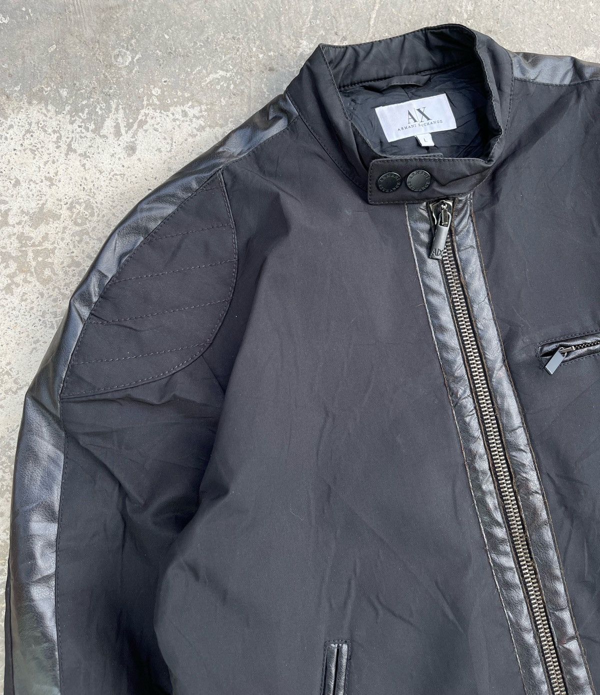 Giorgio Armani 🔥ARMANI EXCHANGE RAIDER BOMBER JACKET Size US L / EU 52-54 / 3 - 5 Thumbnail