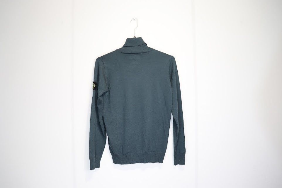 Stone Island o1rshd1 Classic Pullover Turtleneck in Dark Green Size US S / EU 44-46 / 1 - 6 Thumbnail