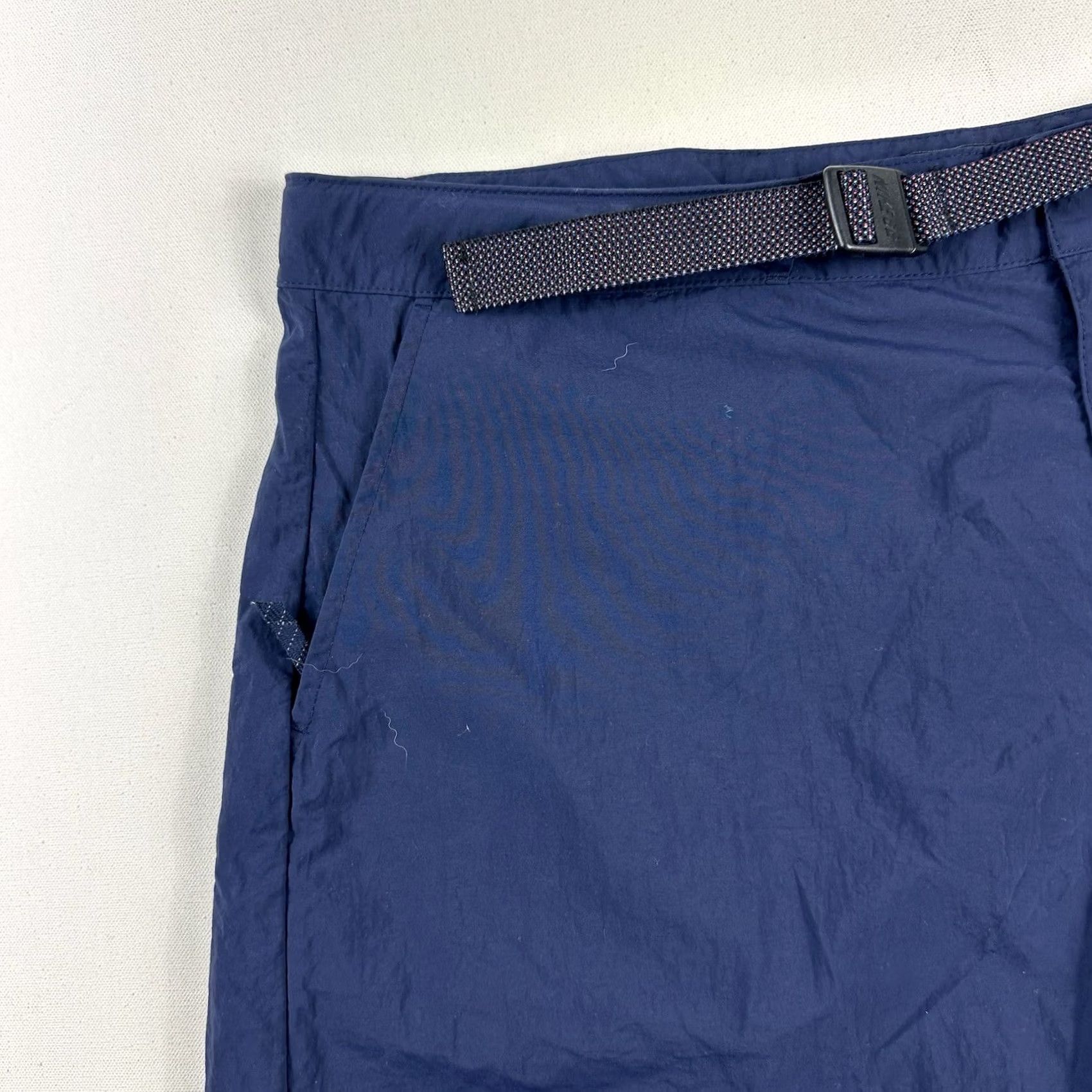 Nike Nike SB Shorts Everett Tech Skateboarding Belted Mens 40 Navy Blue 807550-451 Size US 40 / EU 56 - 4 Thumbnail