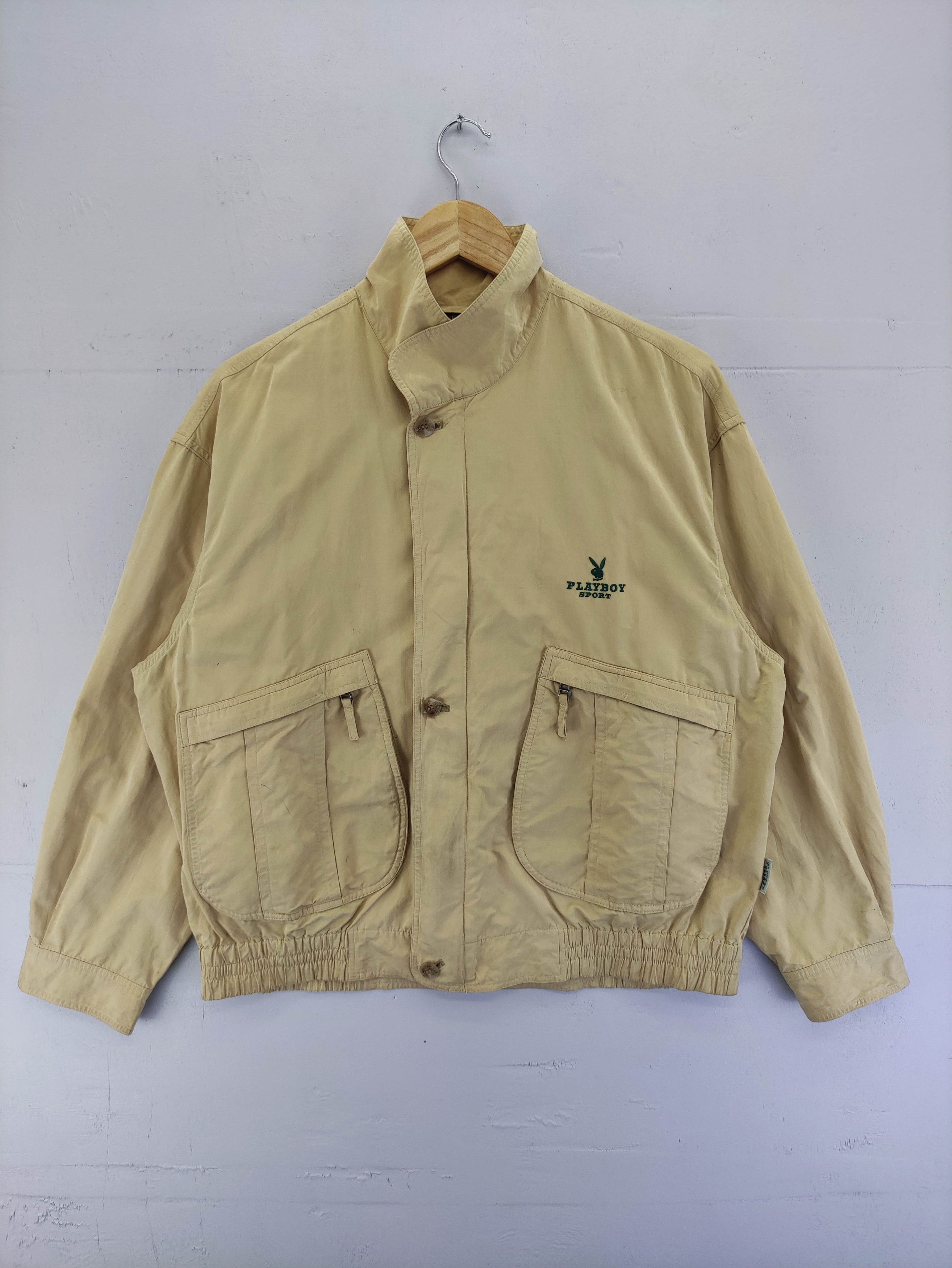 Playboy Vintage Playboy Sport Small Logo Casual Jacket Zipper Size US L / EU 52-54 / 3 - 1 Thumbnail