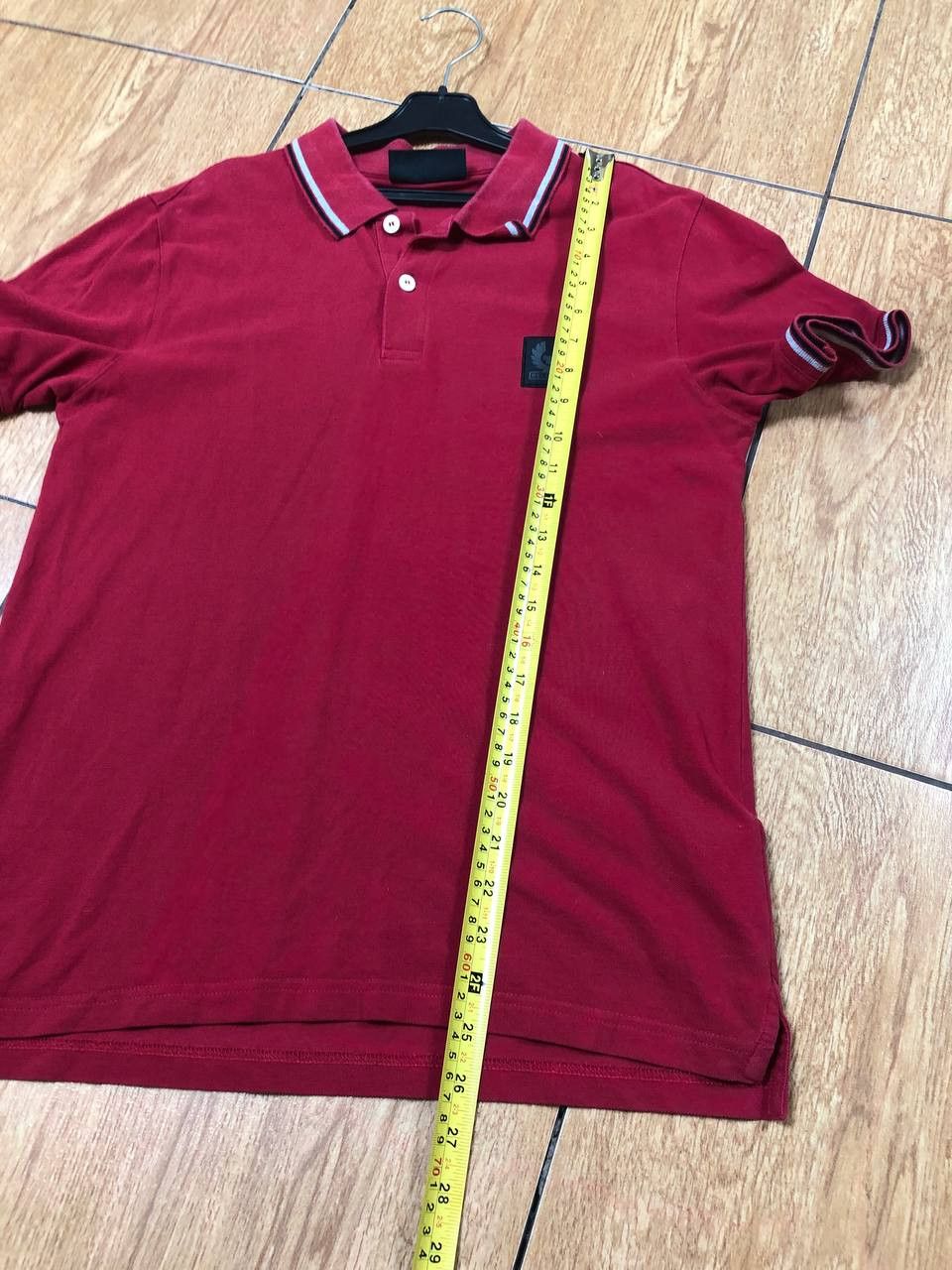 Belstaff Y2K T-Shirt Logo Vintage Size M Red Polo Belstaff Size US M / EU 48-50 / 2 - 12 Thumbnail