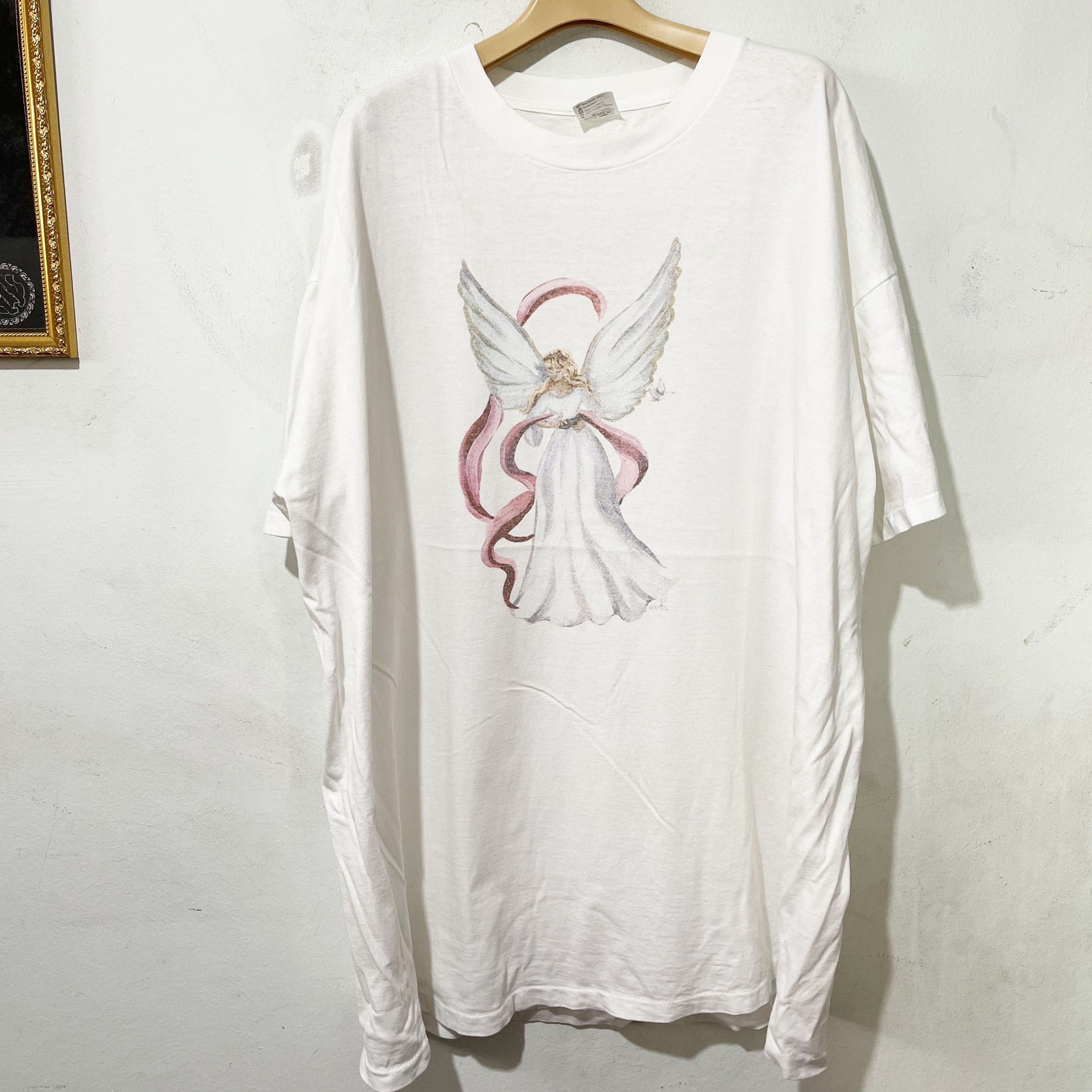 Vintage Vintage 90s Angel T-Shirt Size US XXL / EU 58 / 5 - 1 Thumbnail