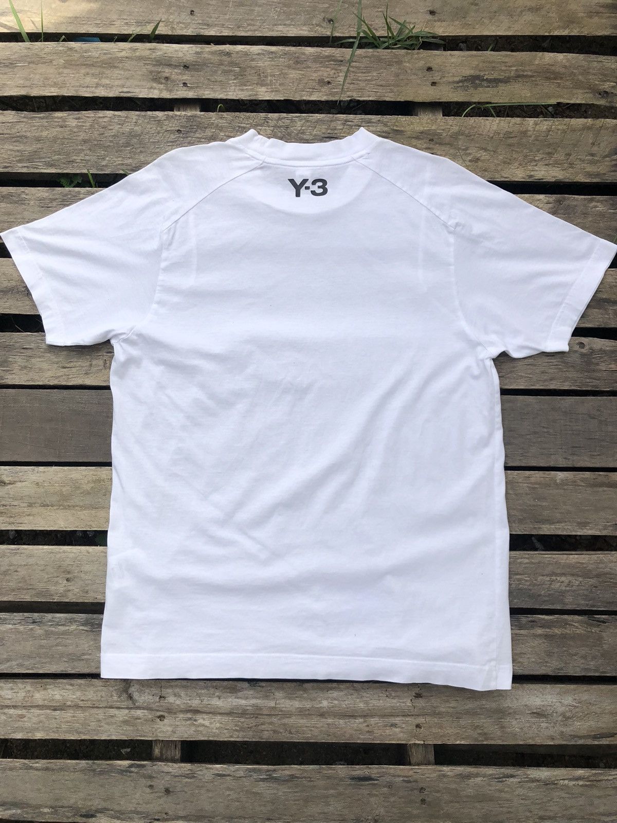 Adidas × Y-3 × Yohji Yamamoto Y-3 Yohji Yamamoto X Adidas Logo Tshirt Size US M / EU 48-50 / 2 - 2 Thumbnail