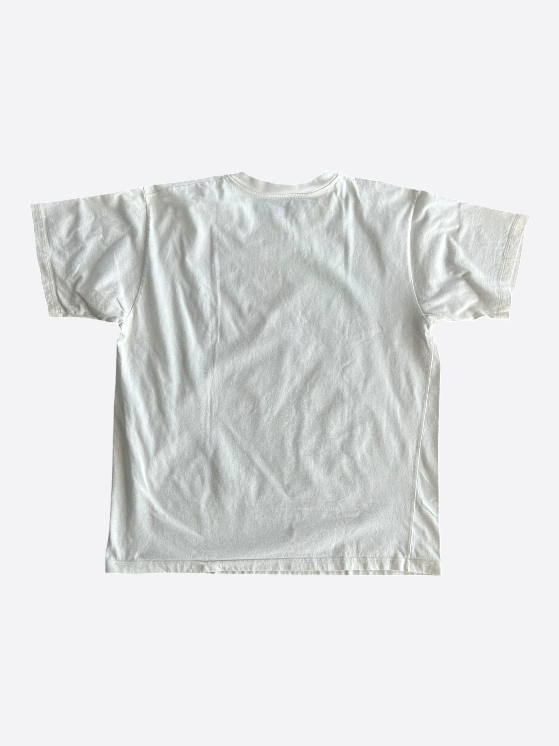 Gucci Gucci White & Multicolor Blade Logo T-Shirt Size US M / EU 48-50 / 2 - 2 Thumbnail
