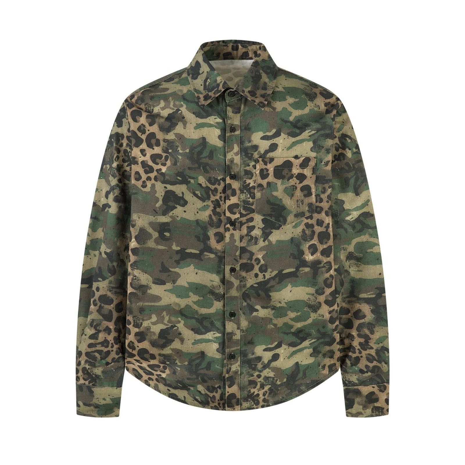 Other Leopard Camo Long-Sleeve Shirt Size US M / EU 48-50 / 2 - 1 Thumbnail