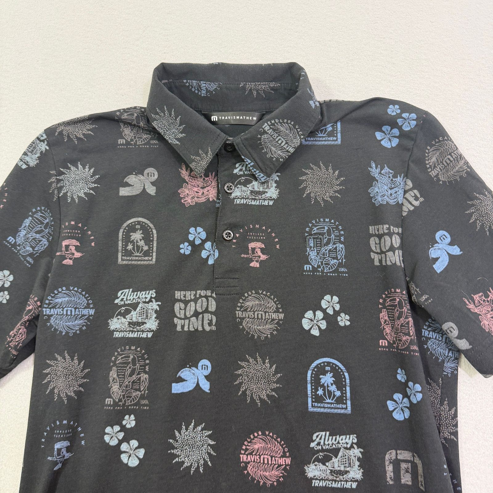 TravisMathew Travis Mathew Tourist Season Golf Polo Shirt Men's Small Size US S / EU 44-46 / 1 - 2 Thumbnail