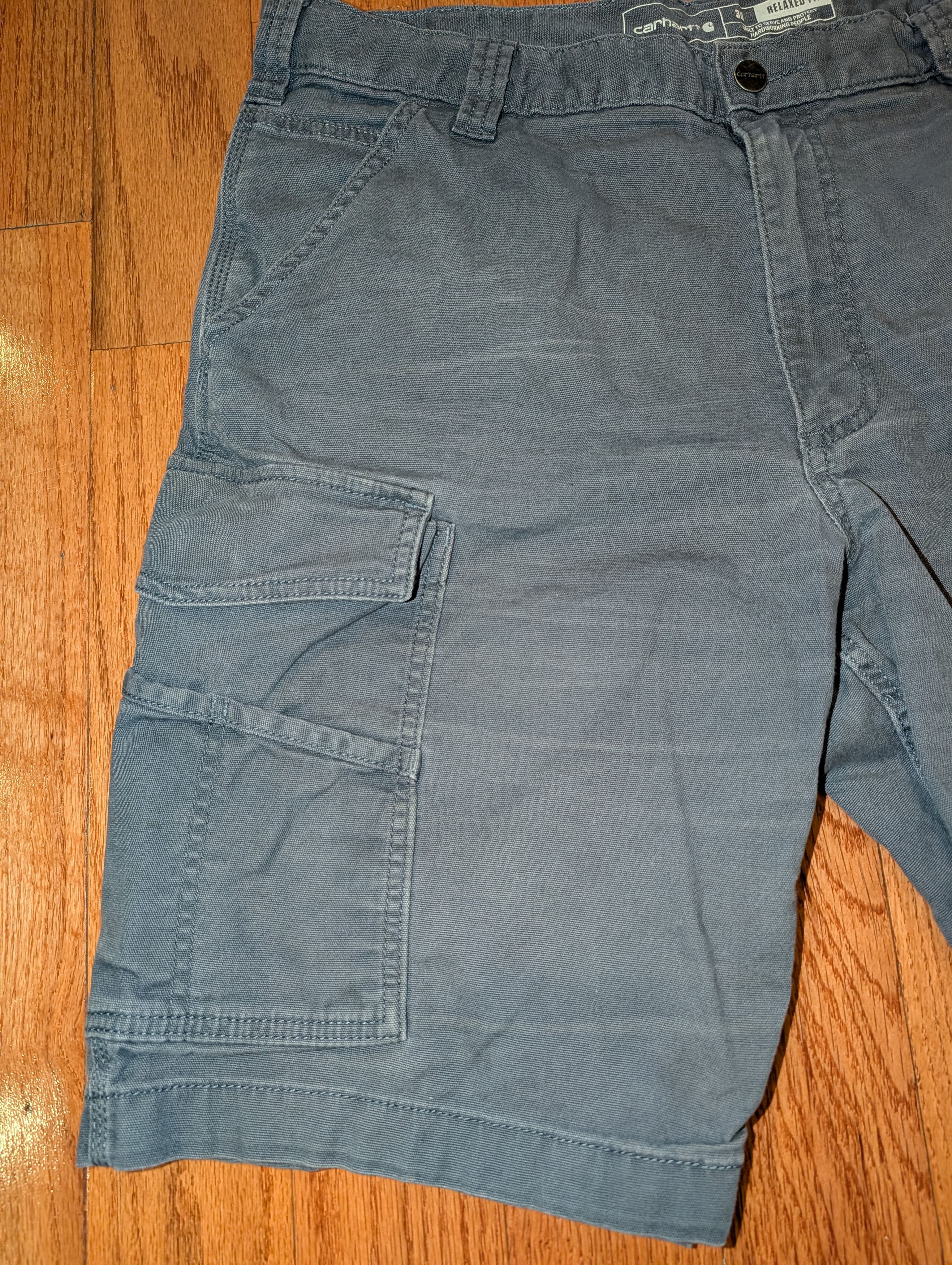 Carhartt Carhartt Relaxed Fit Gray Size 36 Shorts Size US 36 / EU 52 - 8 Thumbnail