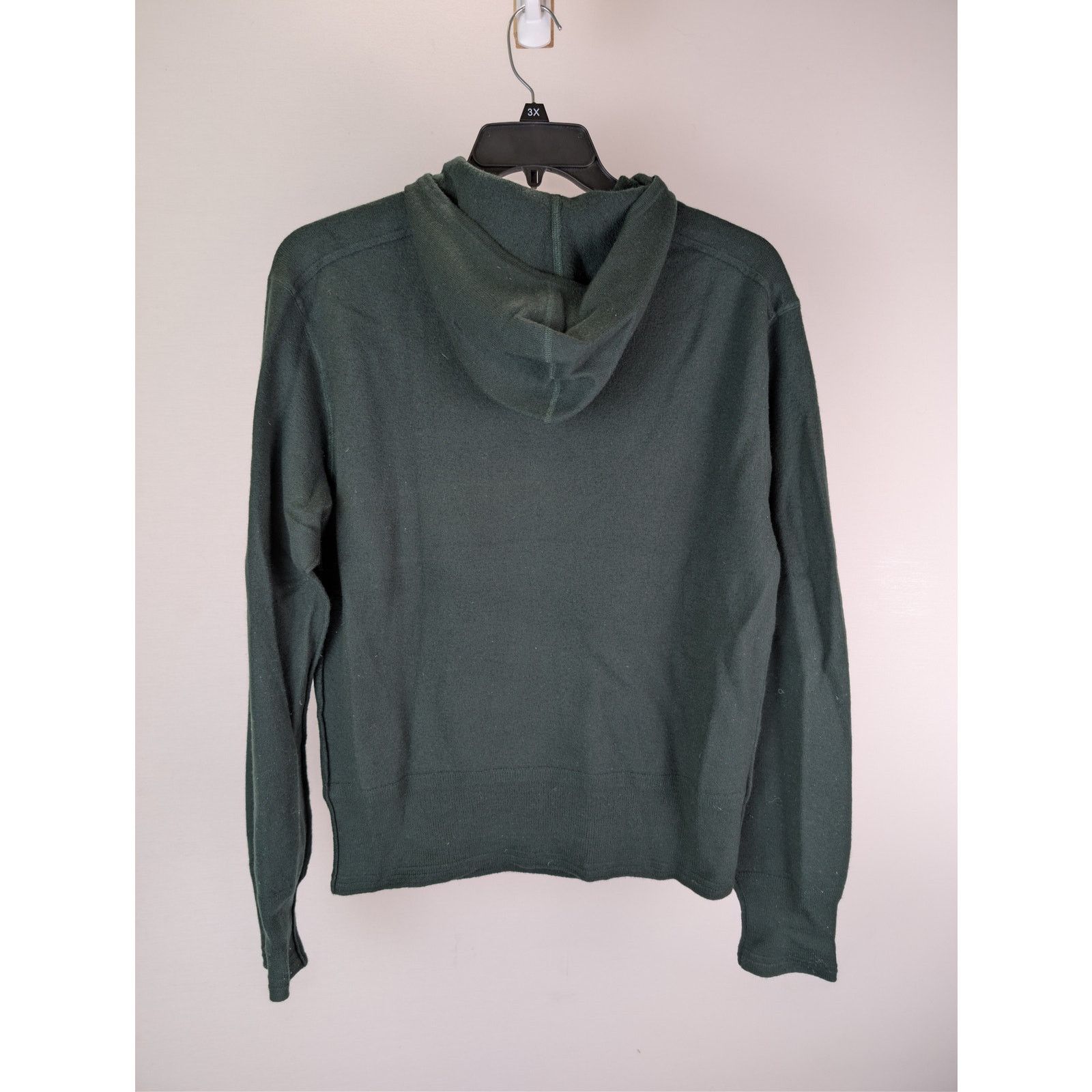 Burberry o1rshd1 CC20 Wool half-zip sweater Hoodie in a green Size US M / EU 48-50 / 2 - 10 Thumbnail