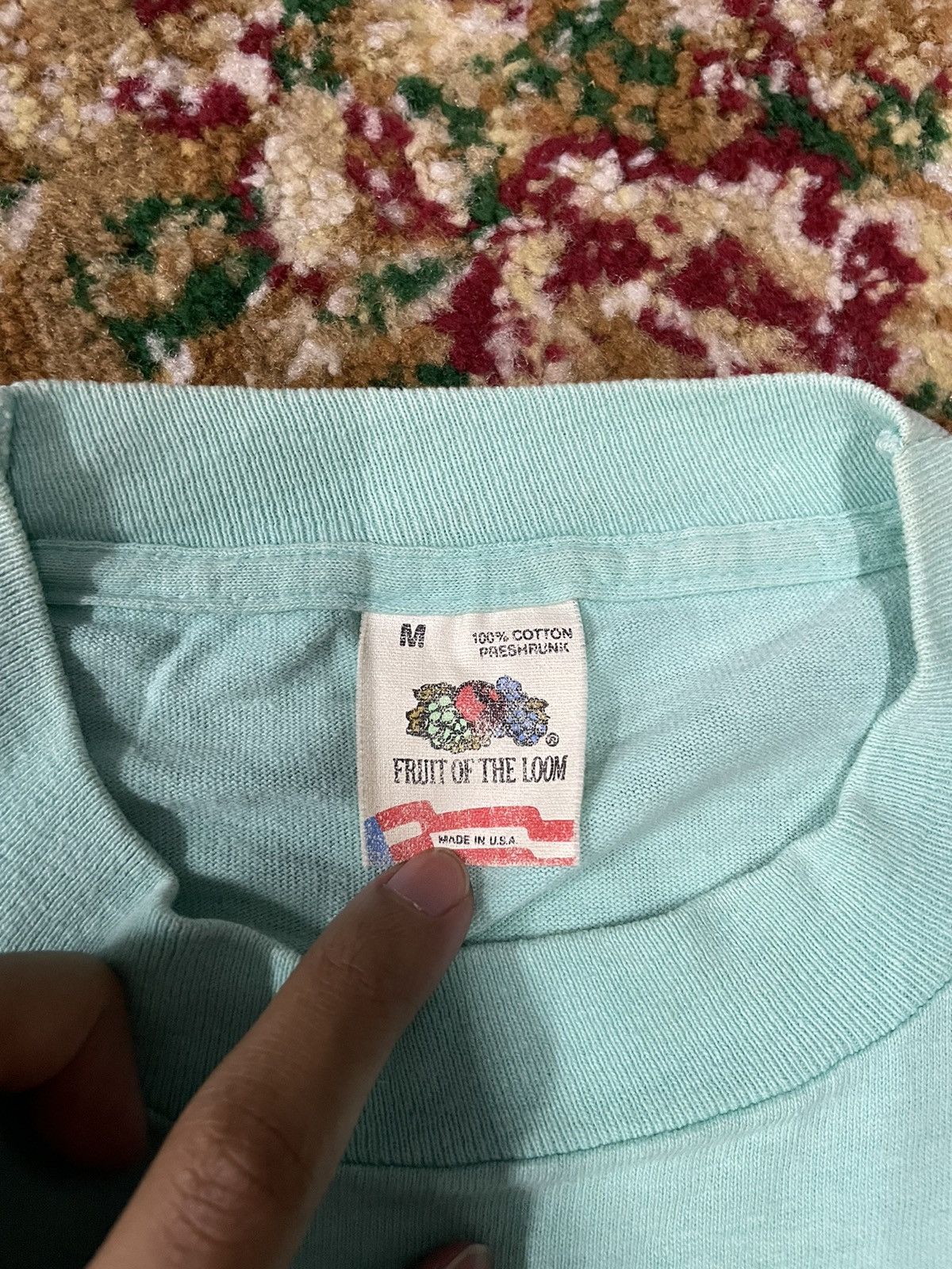Fruit Of The Loom Vintage 80s Hawaii Rays Sexy Girl Size US M / EU 48-50 / 2 - 4 Thumbnail