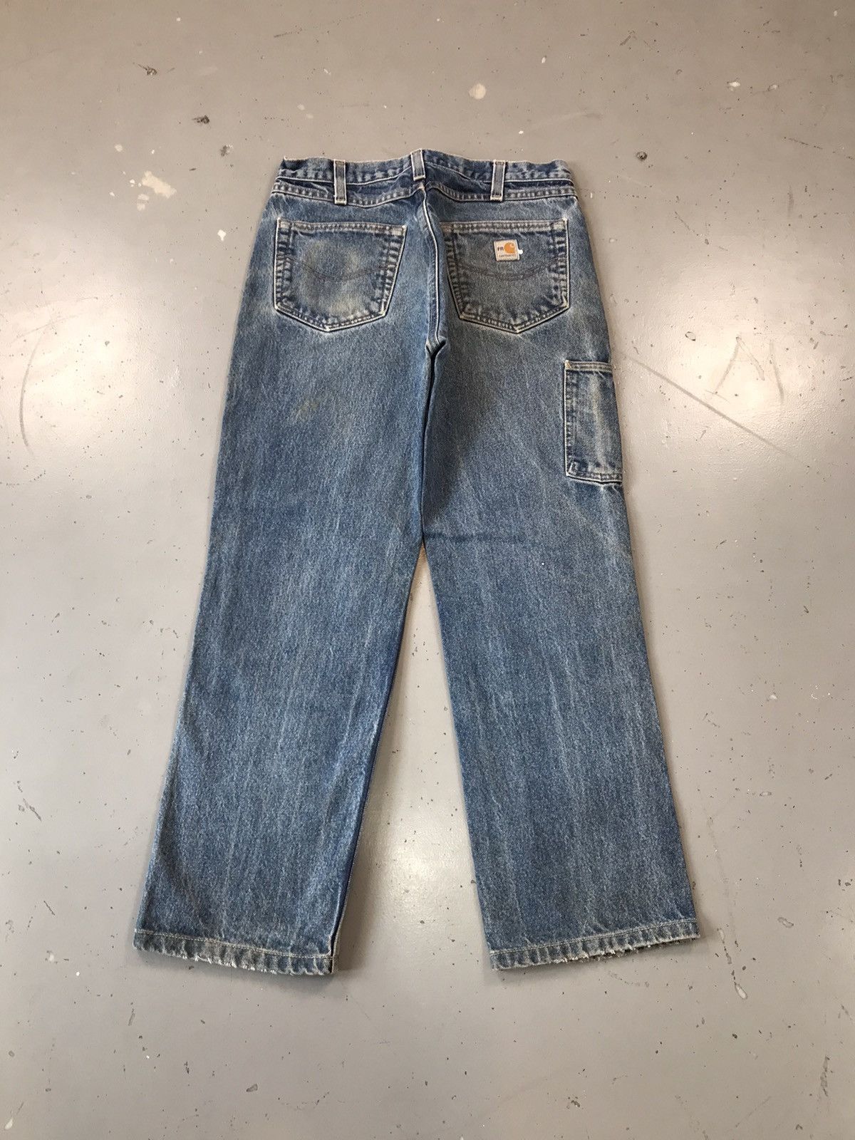 Carhartt Vintage Carhartt double knee denim Size US 34 / EU 50 - 2 Thumbnail
