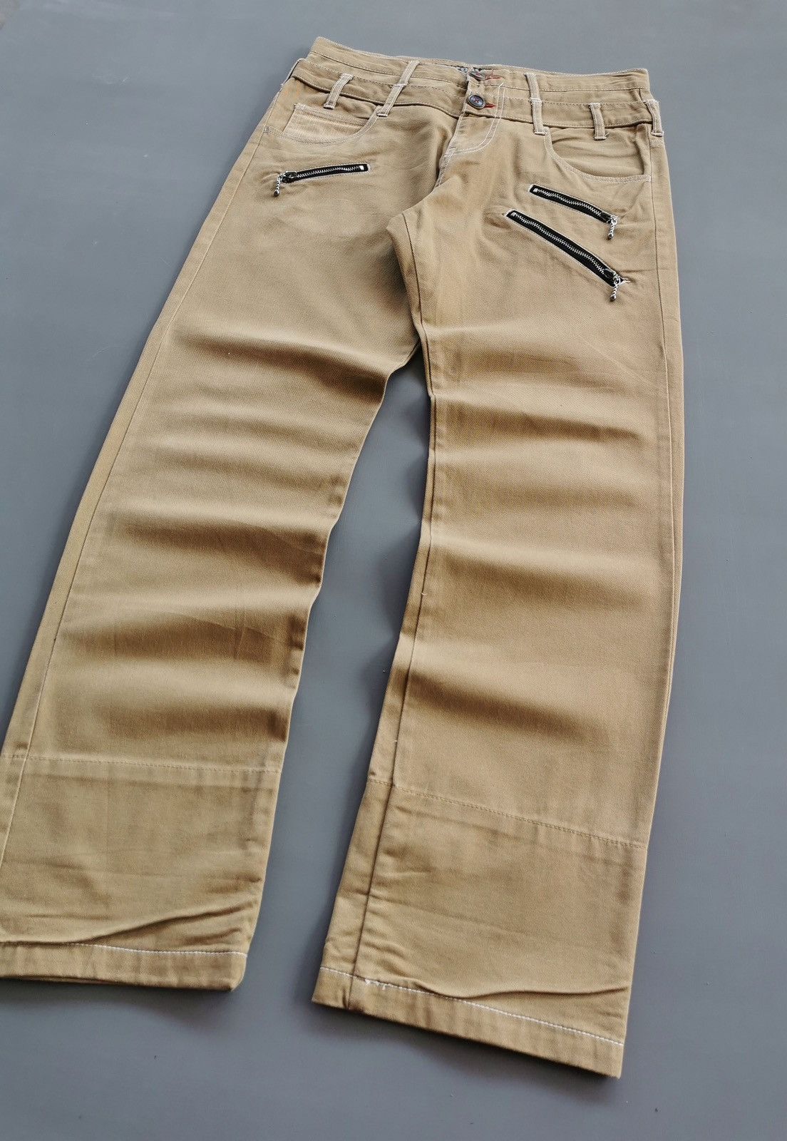 semanticdesign SemanticDesign Zipper Double Waist Pants Punk Bondage Size US 32 / EU 48 - 5 Thumbnail