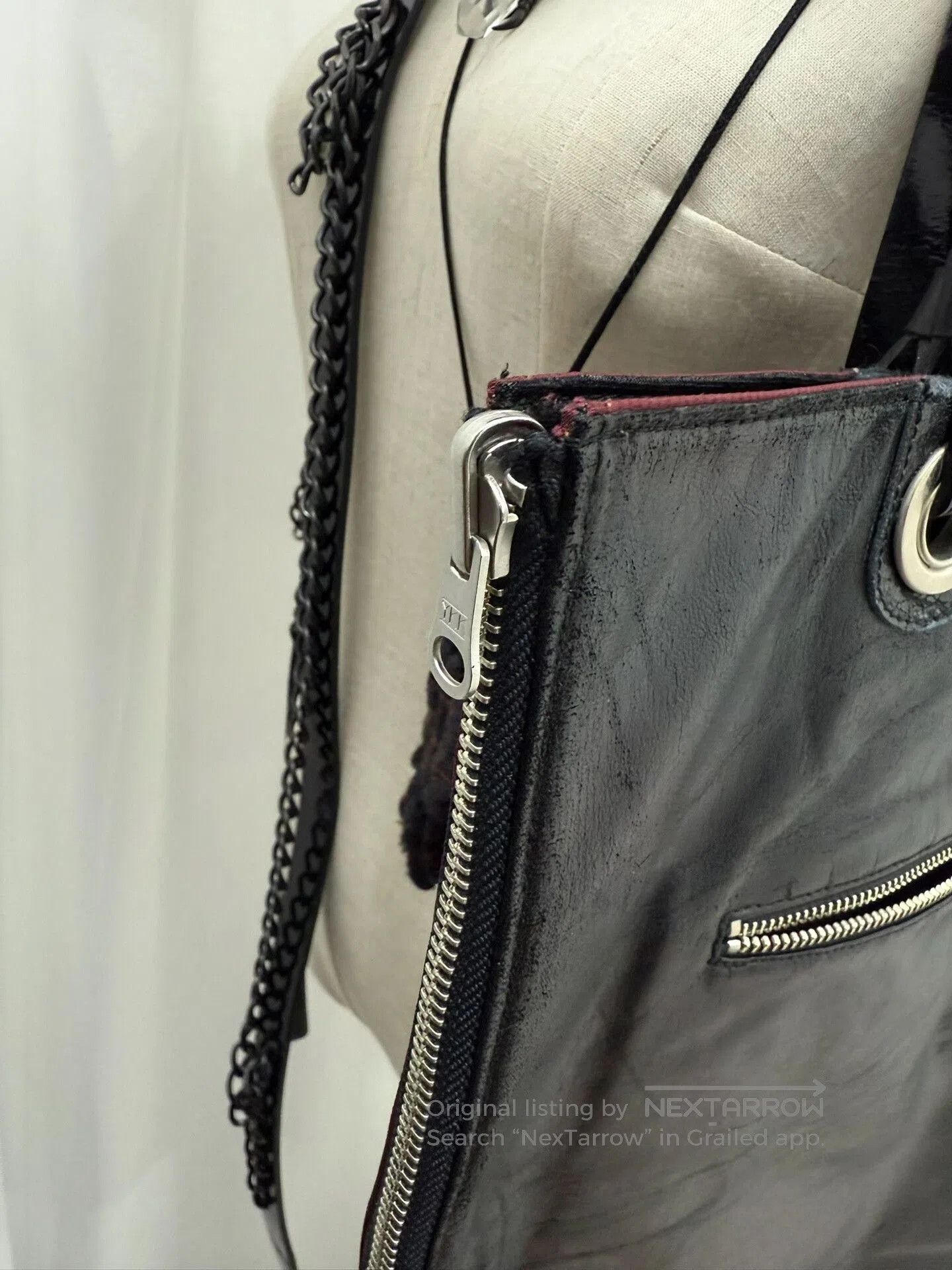 Jean Paul Gaultier Jean Paul Gaultier Dragon Design Tote Bag. Size ONE SIZE - 4 Thumbnail