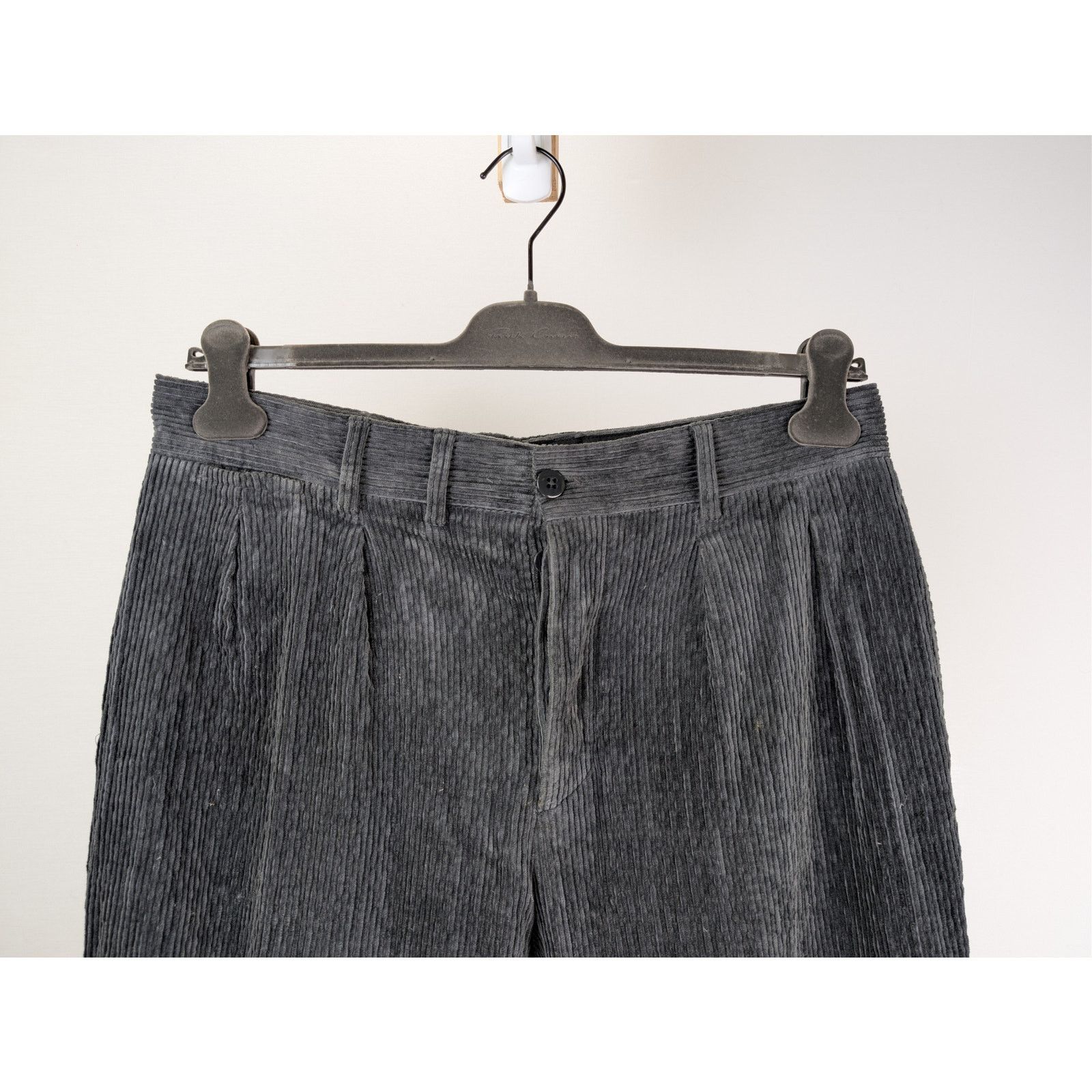 Todd Snyder o1rshd1 CC20 Corduroy Pleated Pants in Grey Size US 32 / EU 48 - 3 Thumbnail