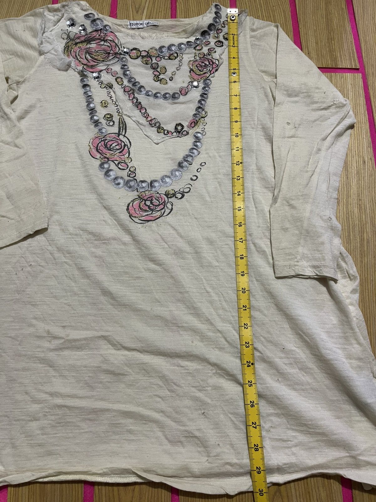 Issey Miyake TSUMORI CHISATO long sleeve tshirt Size L / US 10 / IT 46 - 11 Thumbnail