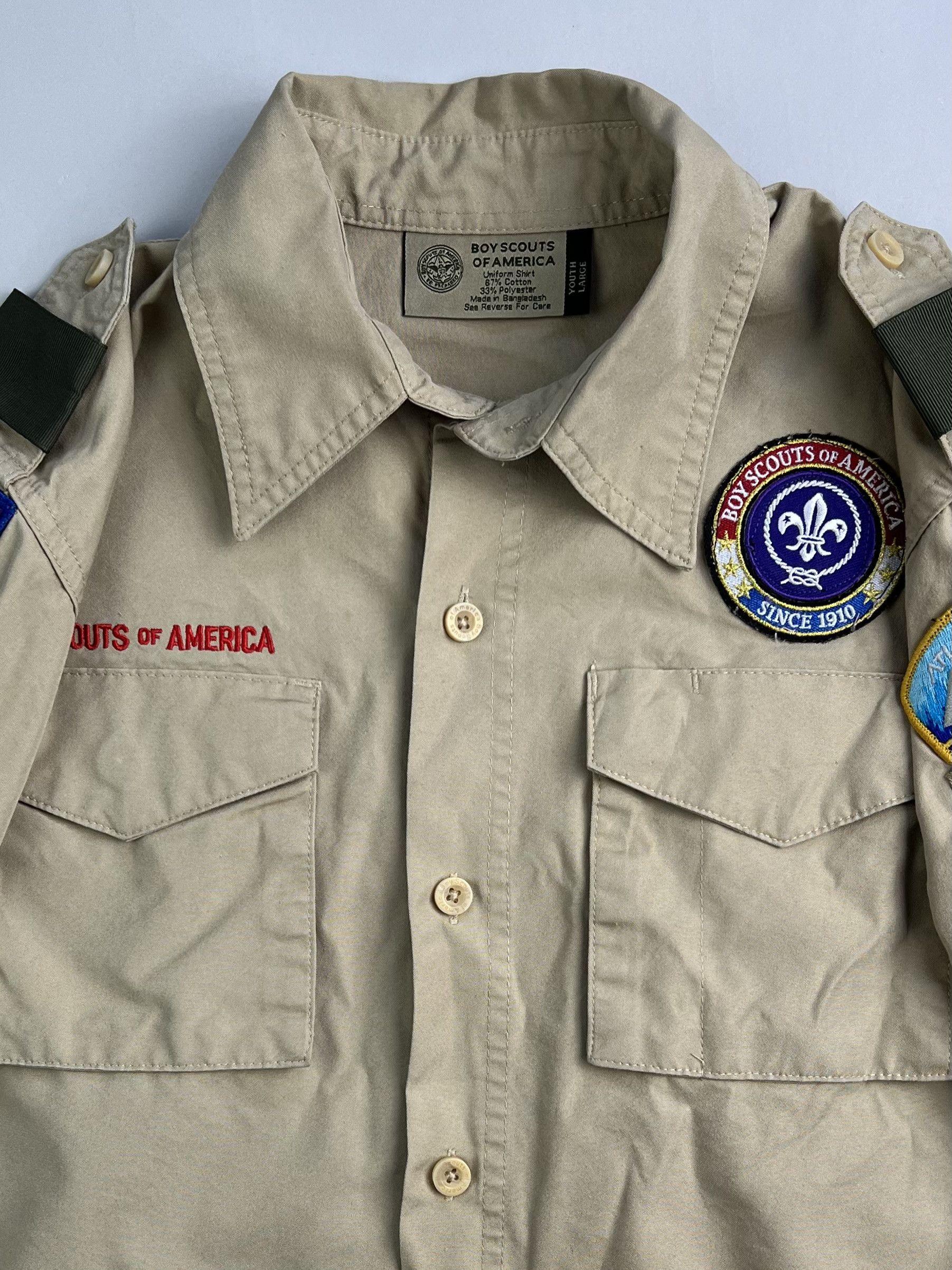 Vintage Vintage Boy Scout Of America Shirt XS Small Size US XS / EU 42 / 0 - 2 Thumbnail