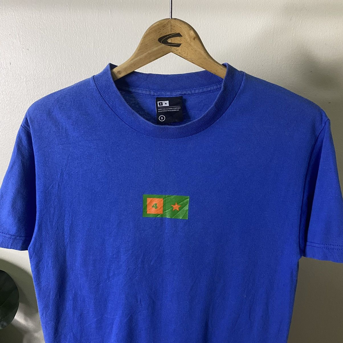 Fourstar Vintage 1990s Fourstar Skateboard Skater Tee Size US S / EU 44-46 / 1 - 2 Thumbnail