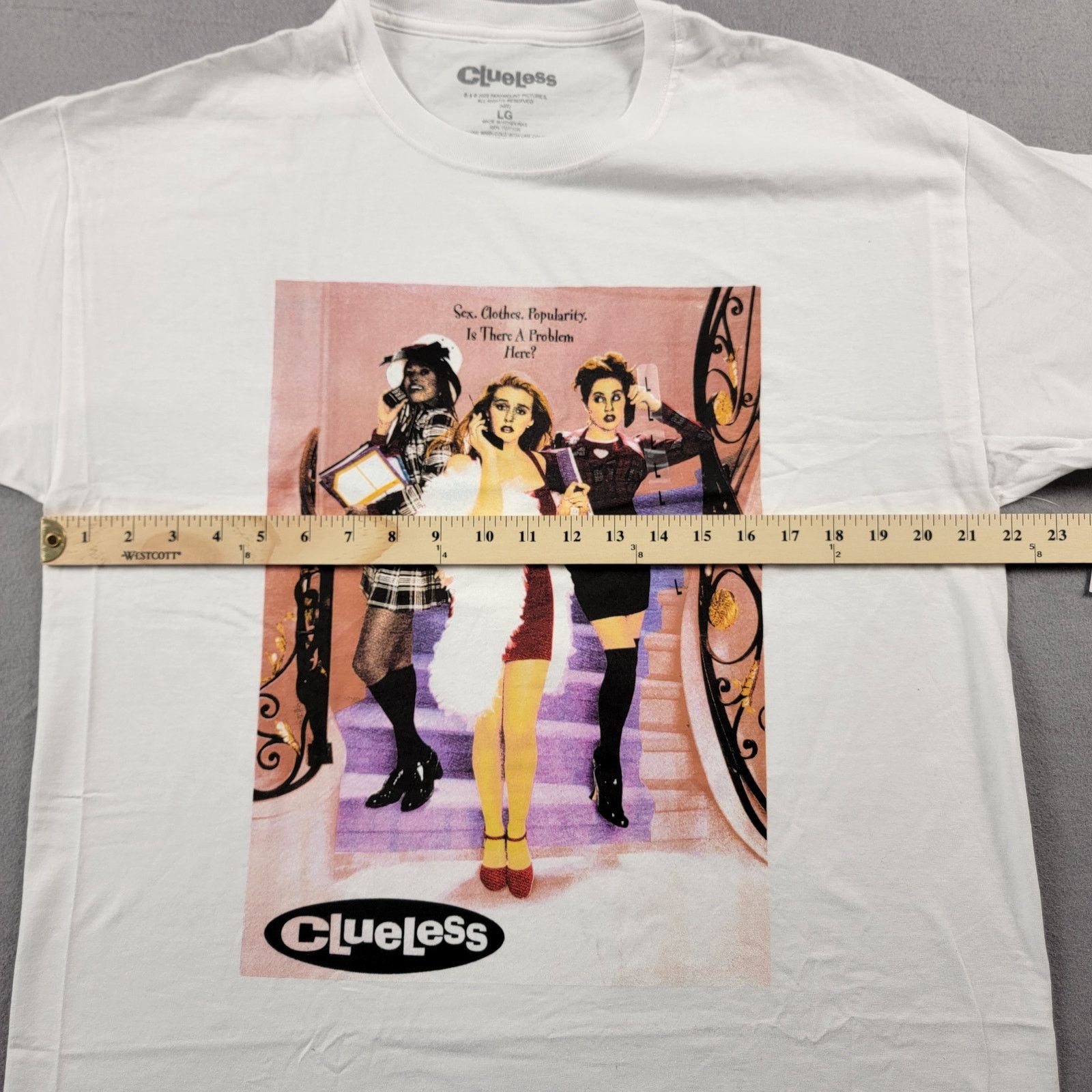 Forever 21 Official Clueless Gang Forever 21 Tshirt Sz L Wmns White S/S Size L / US 10 / IT 46 - 6 Thumbnail