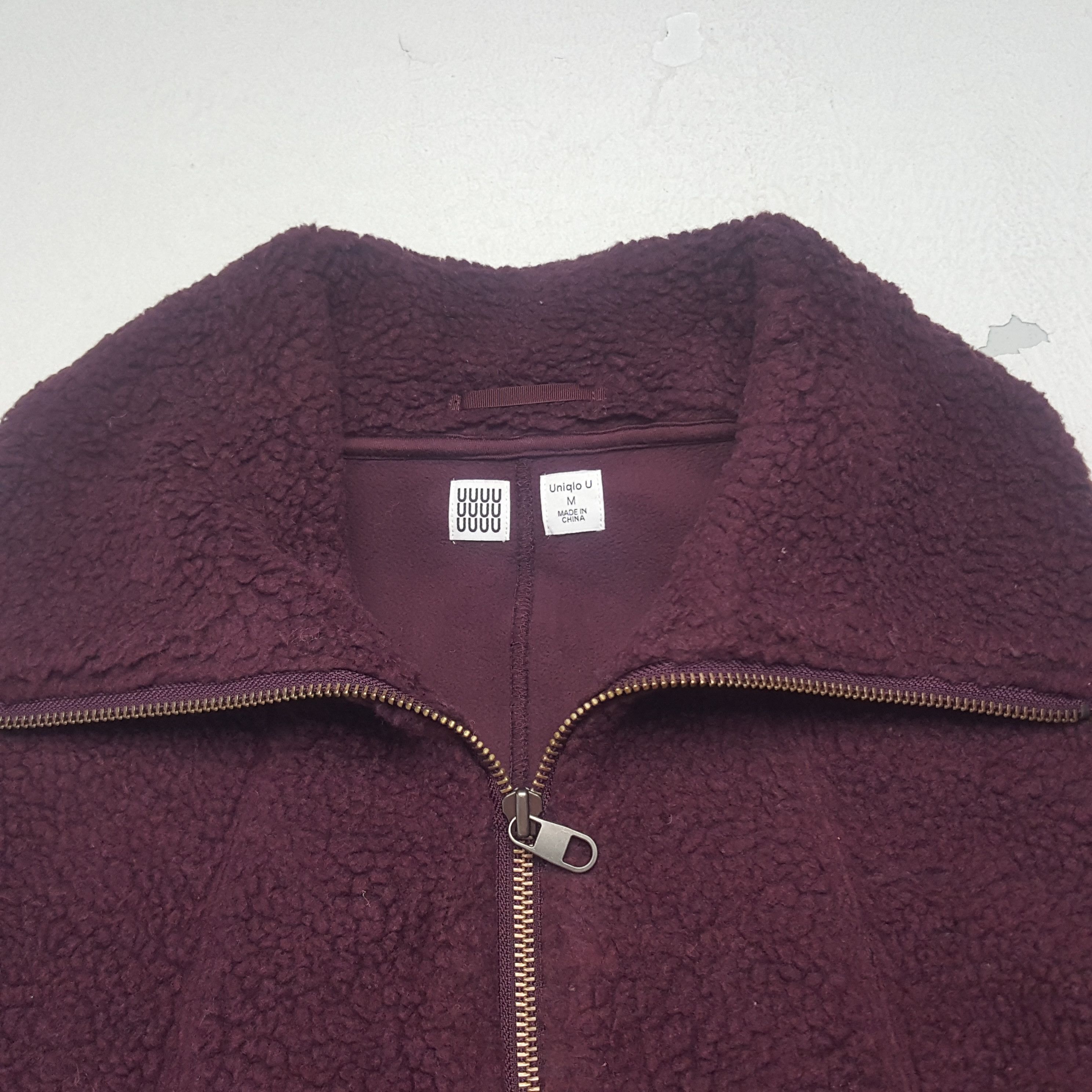 Uniqlo Vintage Uniqlo U Sherpa Turtleneck Custom U Jacket Size US S / EU 44-46 / 1 - 4 Thumbnail