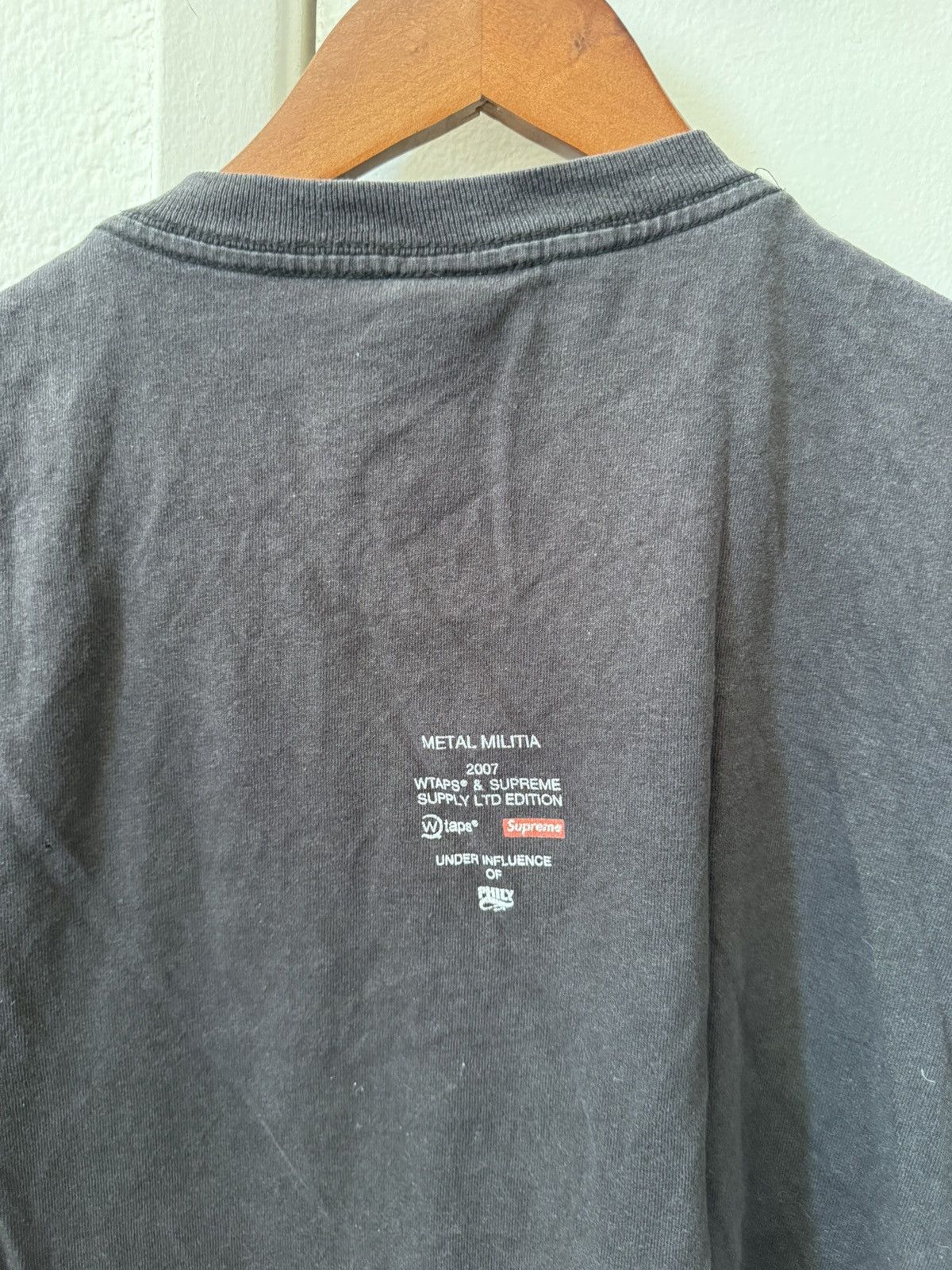 Supreme × Wtaps Too Black Too Strong Tee Size US M / EU 48-50 / 2 - 2 Thumbnail