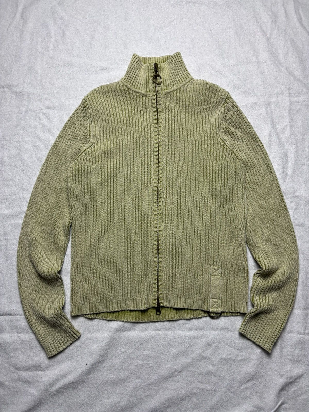 If Six Was Nine × Le Grande Bleu (L.G.B.) × Vintage AVANT GARDE 2000S WASHED KNITTED SWEATER Size M / US 6-8 / IT 42-44 - 1 Thumbnail