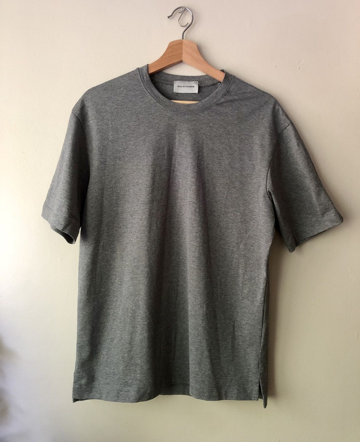Solid Homme × Wooyoungmi Solid Homme Embroidered Logo Tee Size US S / EU 44-46 / 1 - 3 Thumbnail