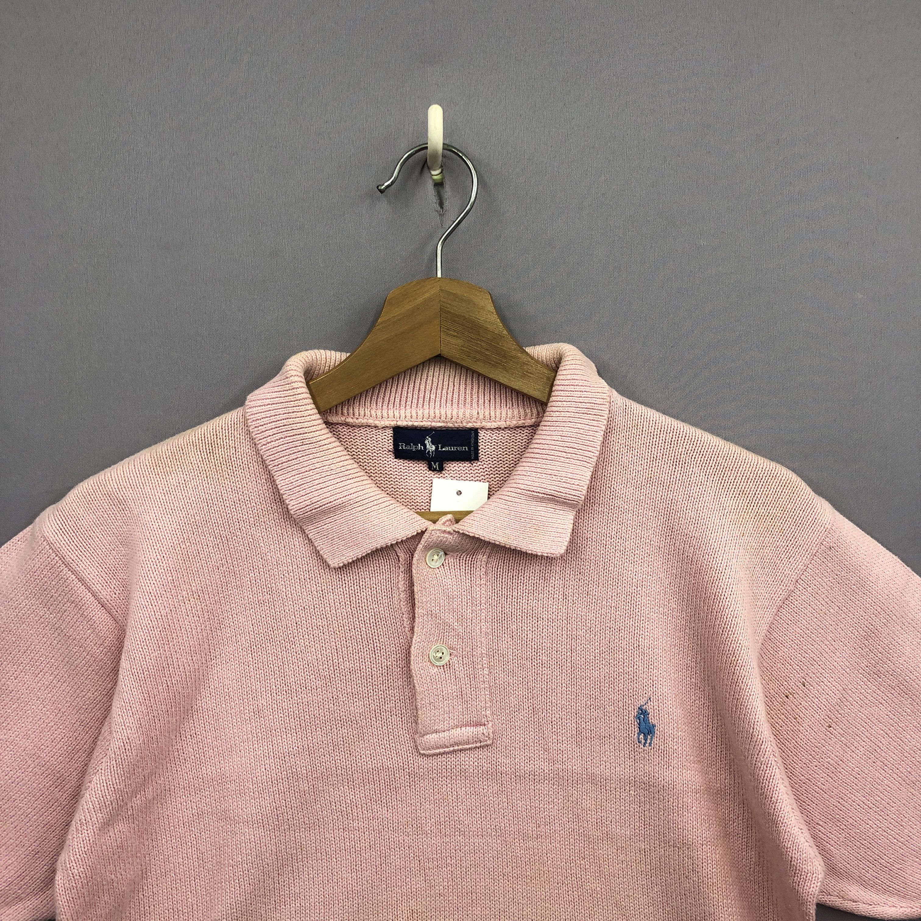 Polo Ralph Lauren Vintage Ralph Lauren Polo Knit SS Sweater Sweatshirt Jumper Size US S / EU 44-46 / 1 - 3 Thumbnail