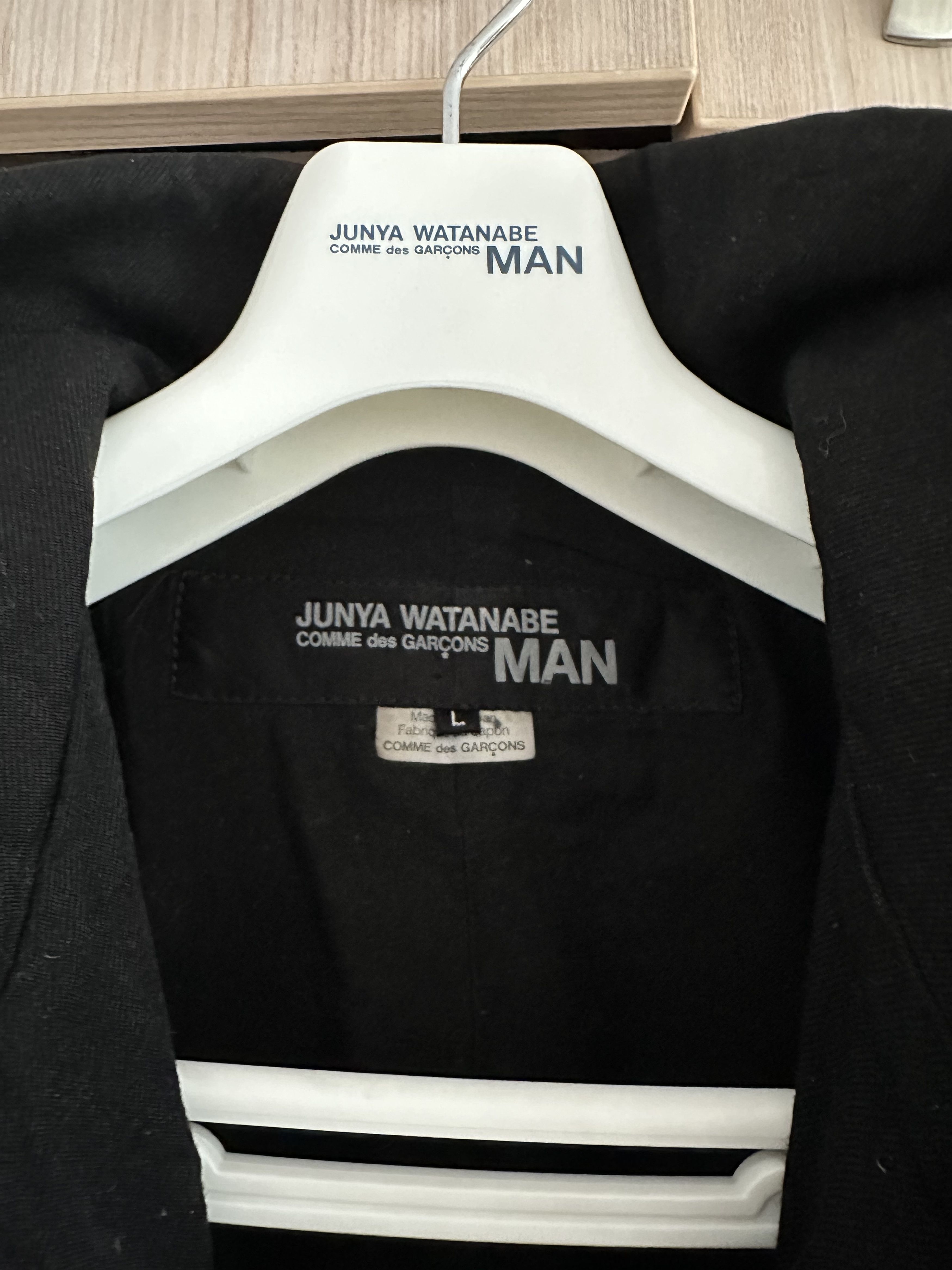 Junya Watanabe F/W07 Junya Watanabe Comme Des Garcons Runway Zip Black Coat Size US L / EU 52-54 / 3 - 4 Thumbnail