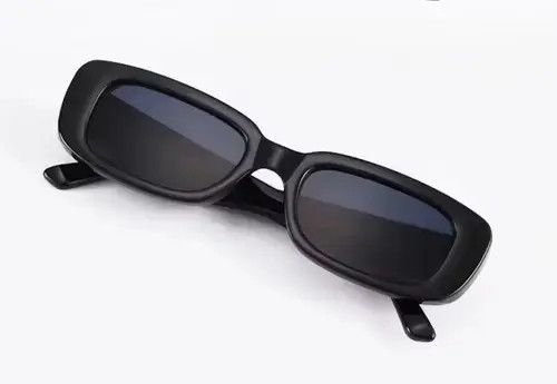 Jewelry Black Square Groovy Dystopian Sunglasses Retro Cyber Archive Size ONE SIZE - 4 Thumbnail