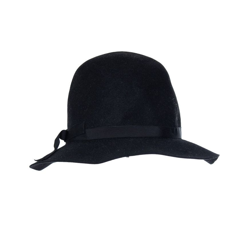Borsalino Borsalino, black hat Size ONE SIZE - 4 Thumbnail