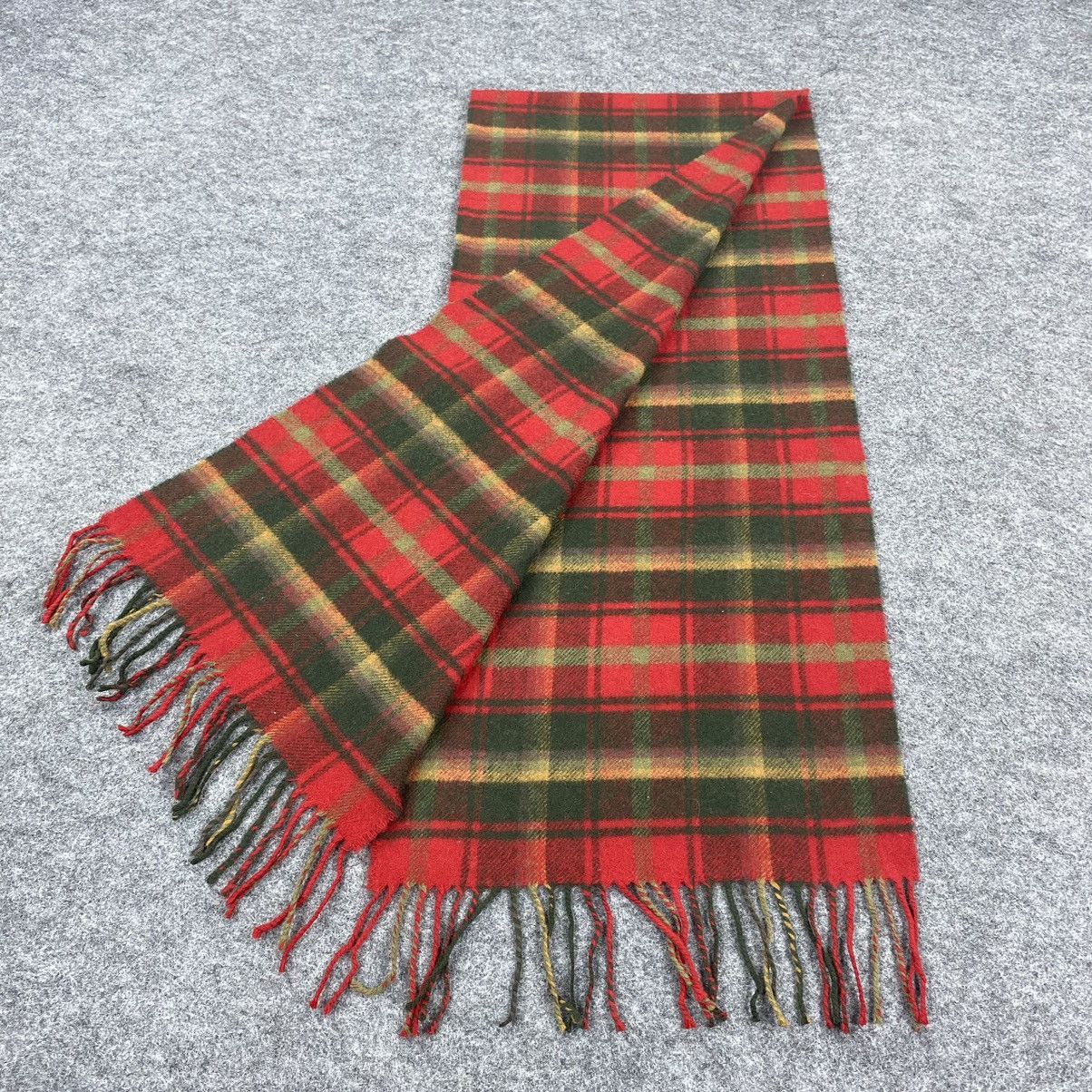 Johnstons Of Elgin × Vintage Johnstons of Elgin Scarf # Muffler # Neckwear # D103 Size ONE SIZE - 4 Thumbnail