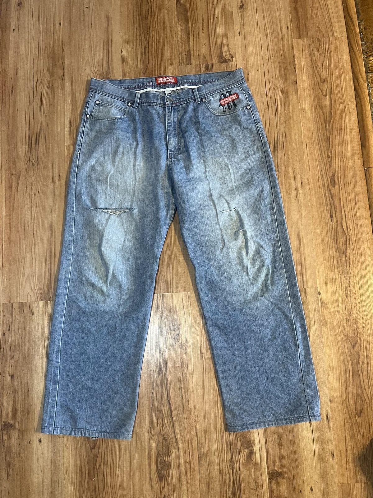 JNCO × Southpole mass denim rap baggy pants(southpole type) Size US 40 / EU 56 - 2 Thumbnail
